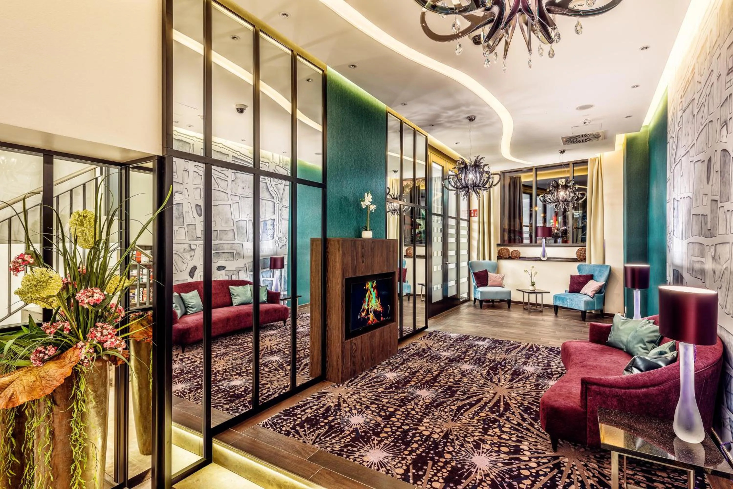 Lobby or reception in CityClass Hotel Alter Markt