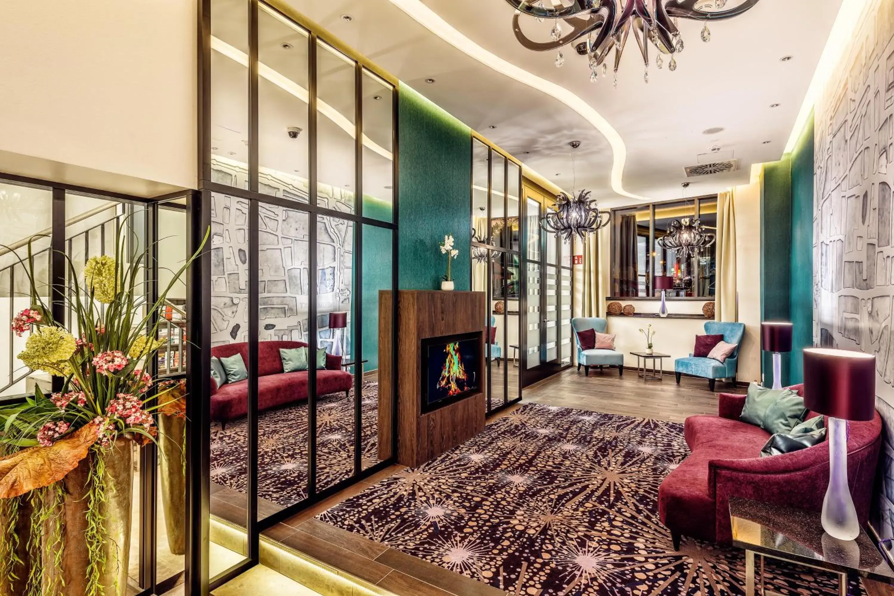 Lobby or reception in CityClass Hotel Alter Markt Lobby or reception in CityClass Hotel Alter Markt