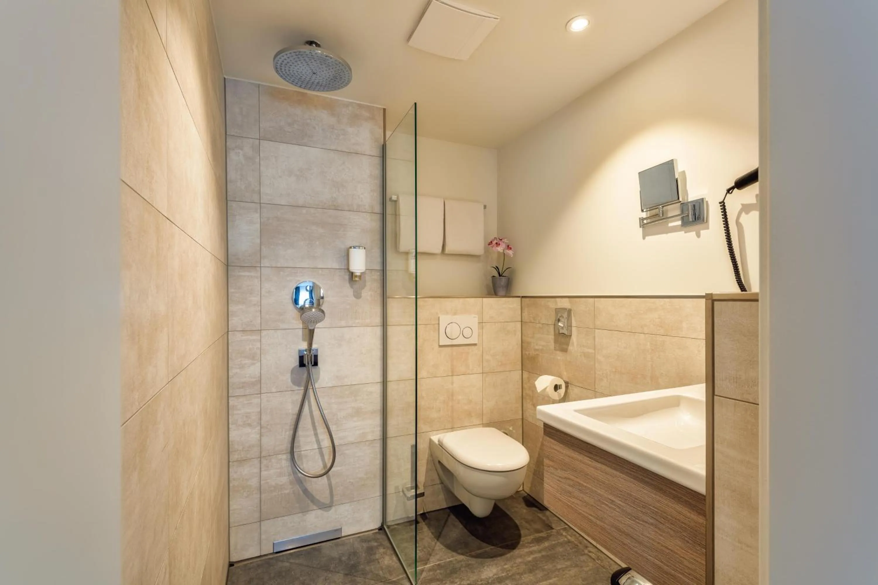 Shower in CityClass Hotel am Heumarkt