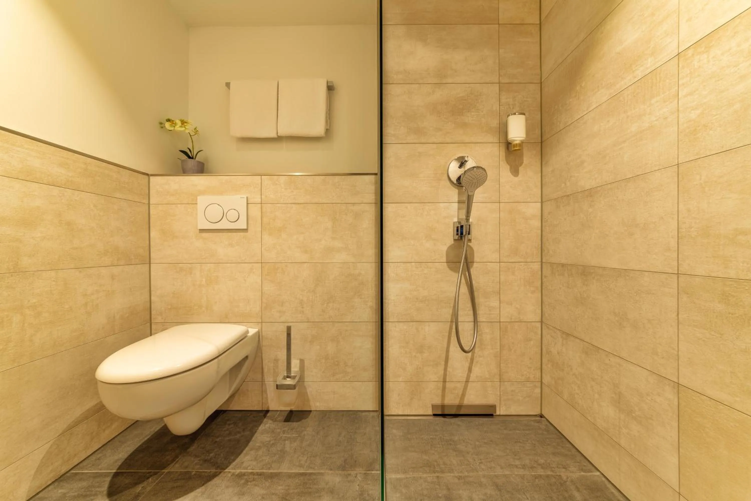 Shower in CityClass Hotel am Heumarkt