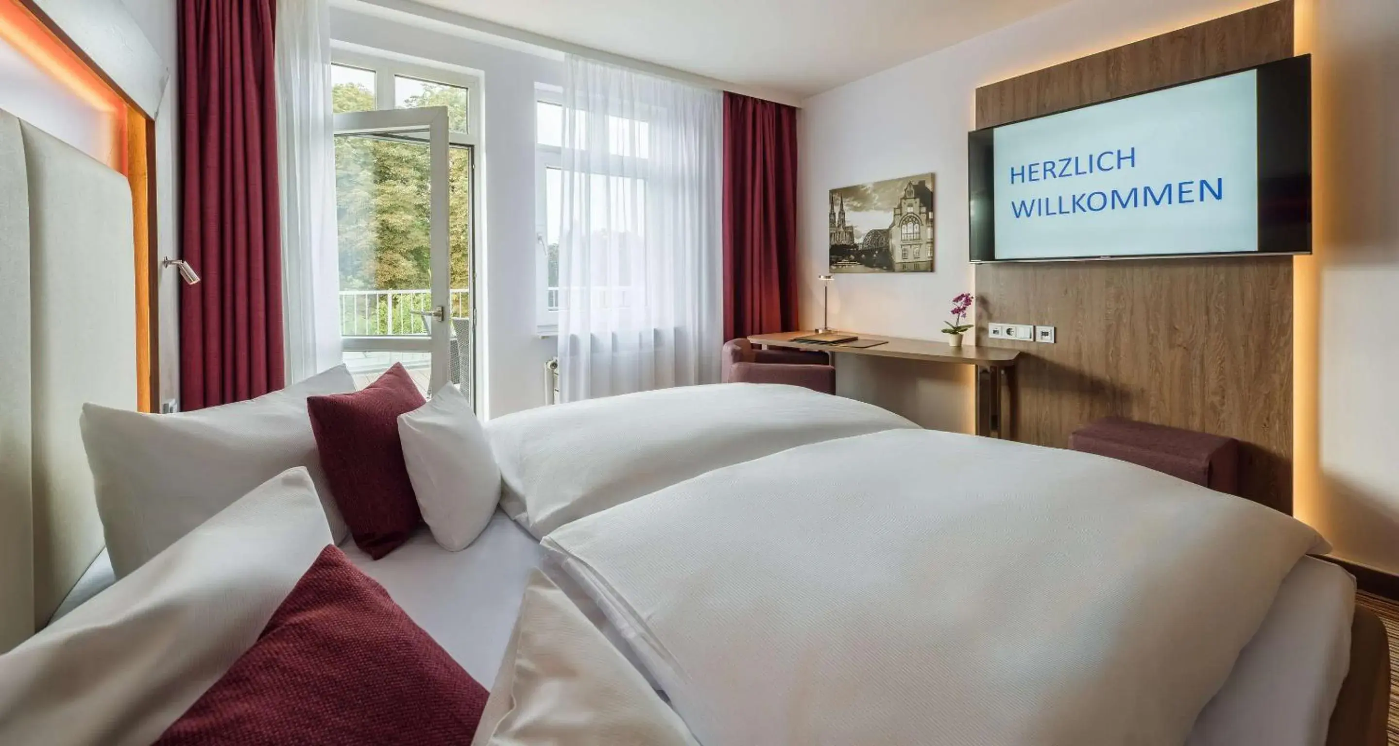 Double Room with Park View in Best Western Plus Hotel Stadtquartier Haan Double Room with Park View in Best Western Plus Hotel Stadtquartier Haan