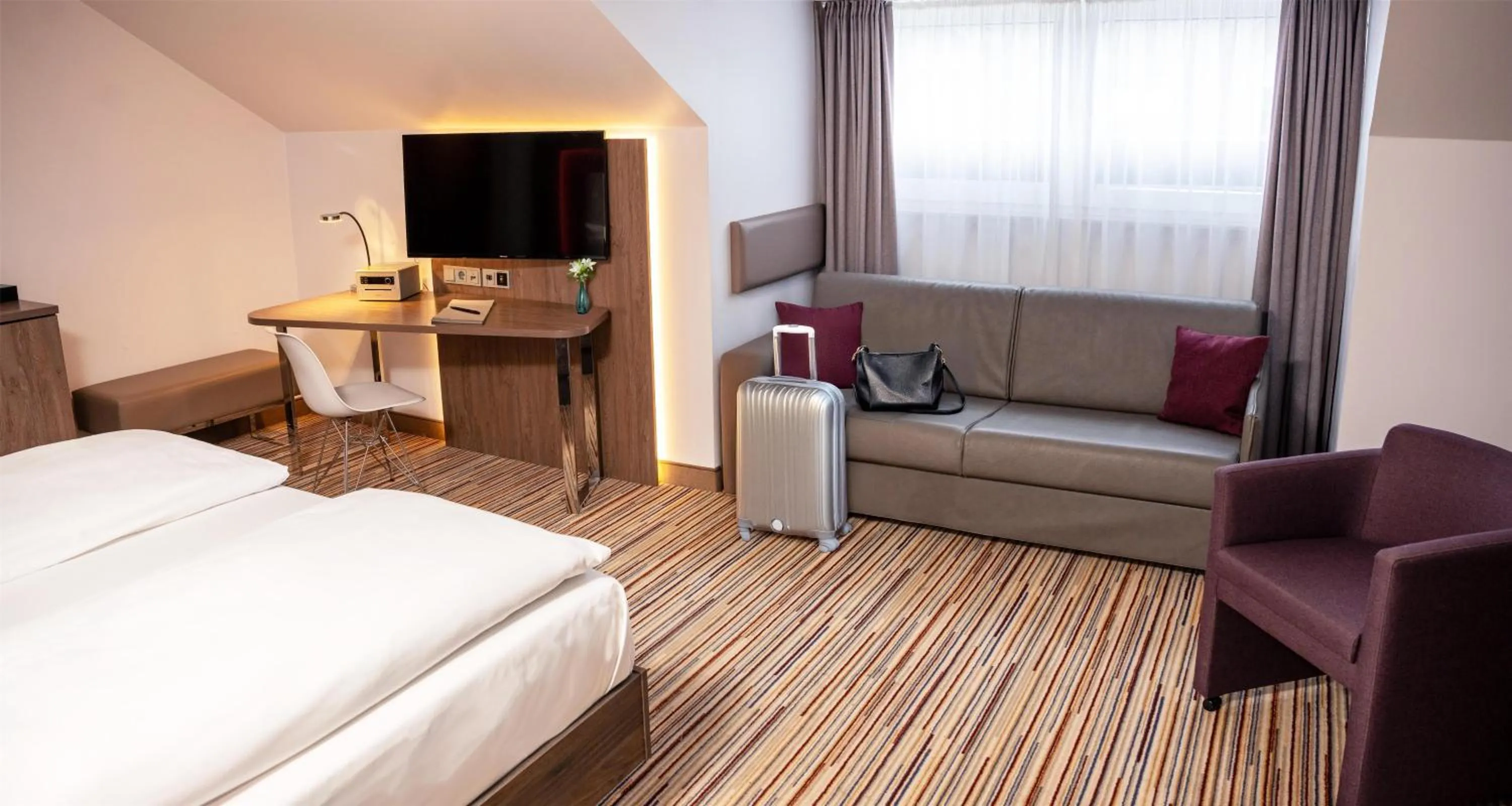 Bedroom, Bed in Best Western Plus Hotel Stadtquartier Haan