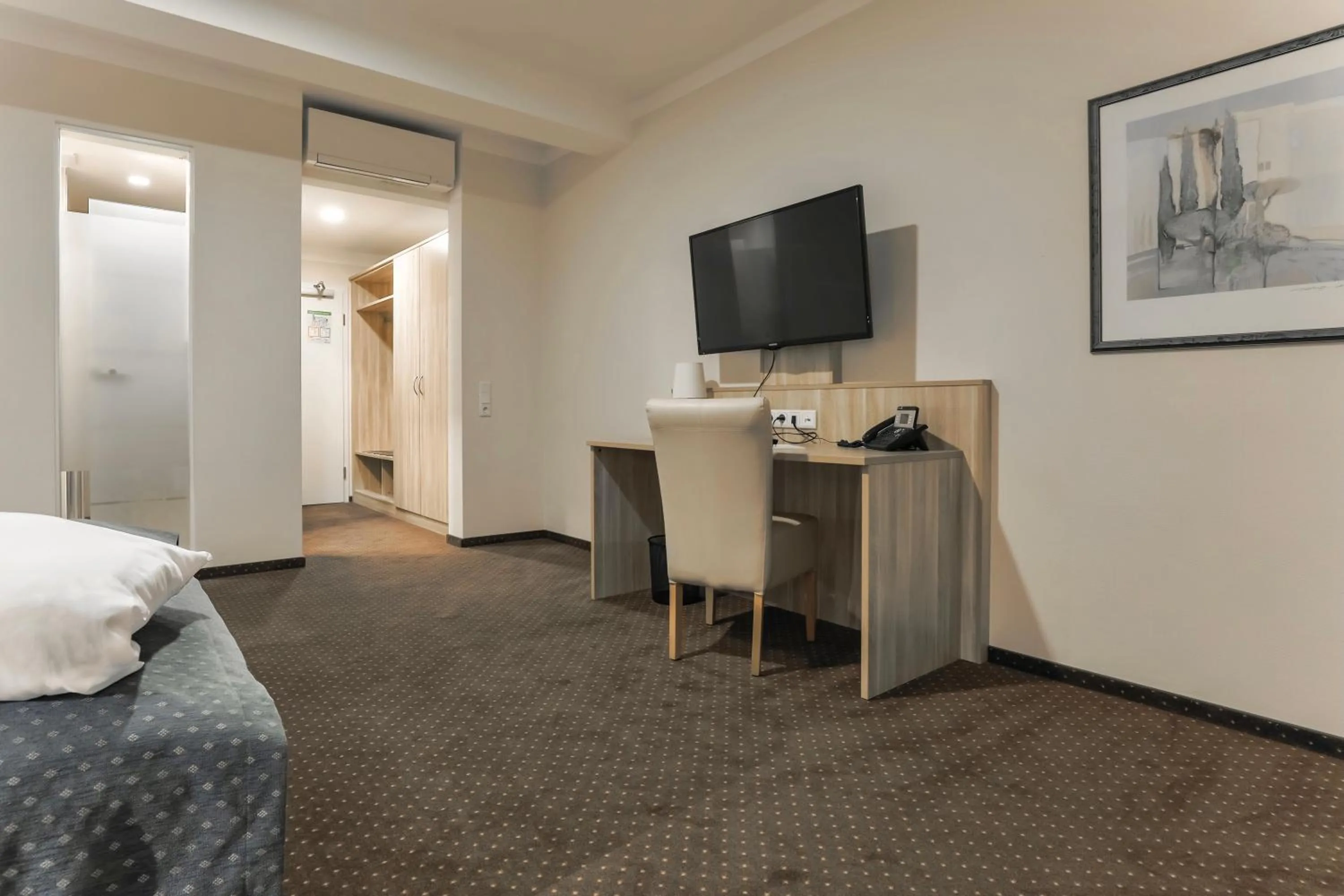 TV and multimedia, Bed in Bergmark Hotel