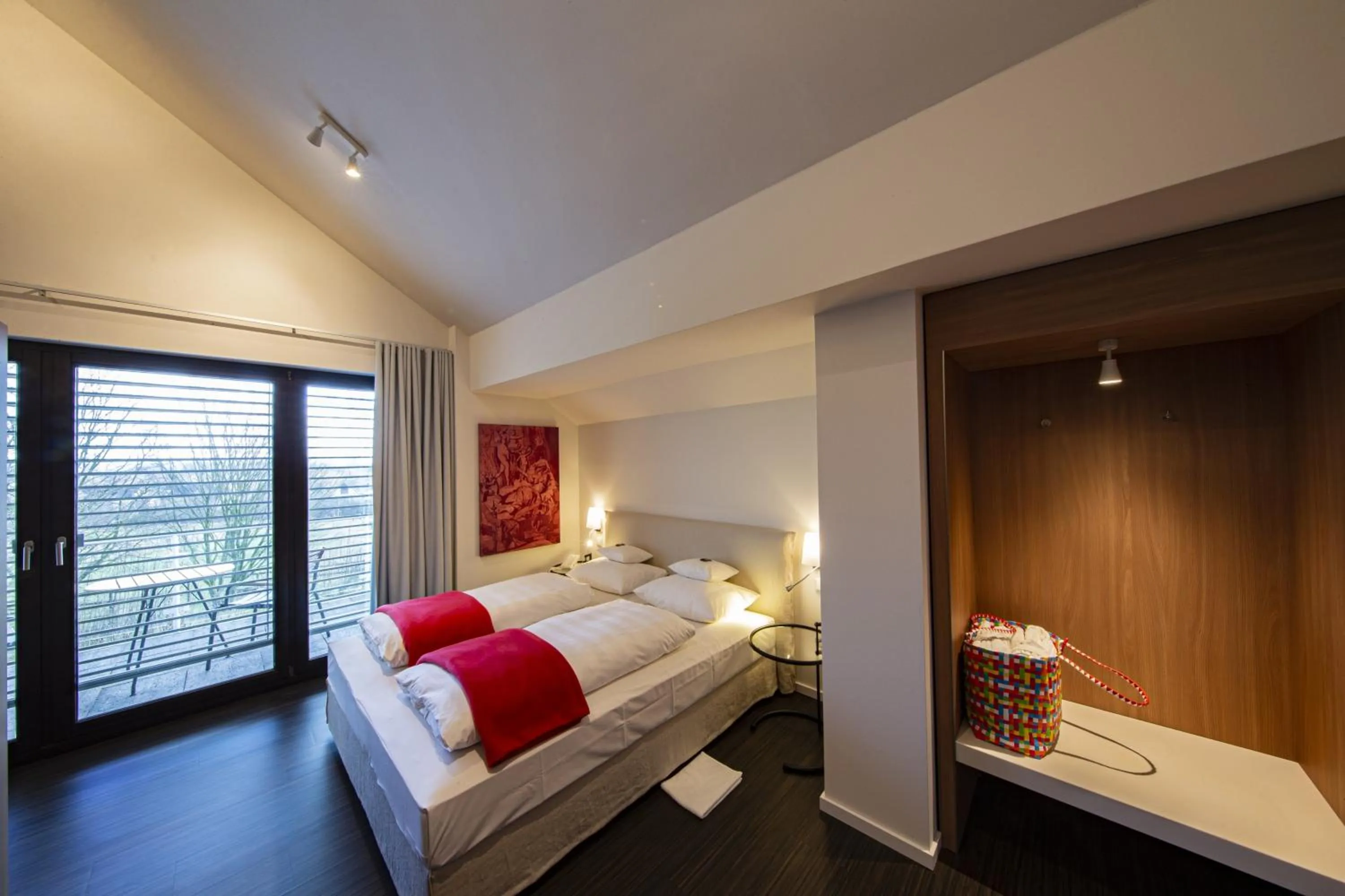 Photo of the whole room, Bed in Mintrops Land Hotel Burgaltendorf