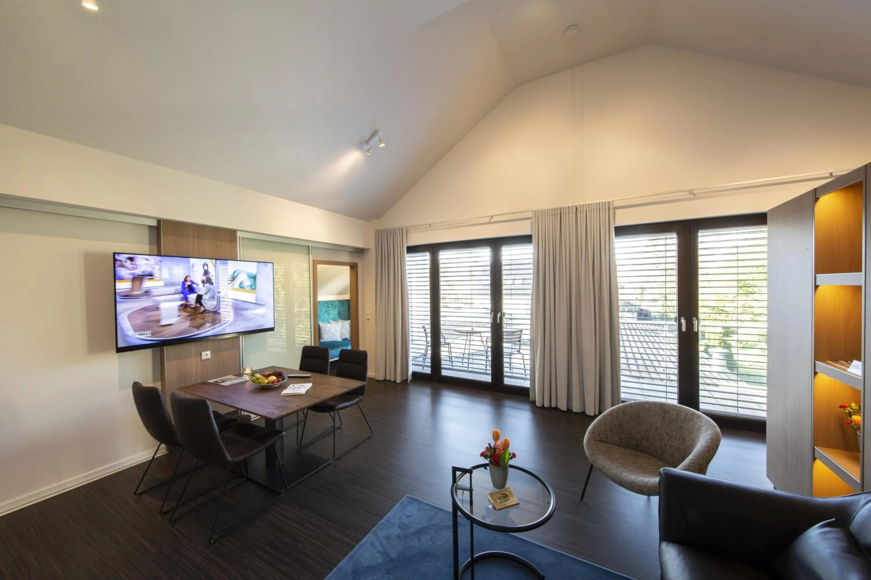 Living room in Mintrops Land Hotel Burgaltendorf