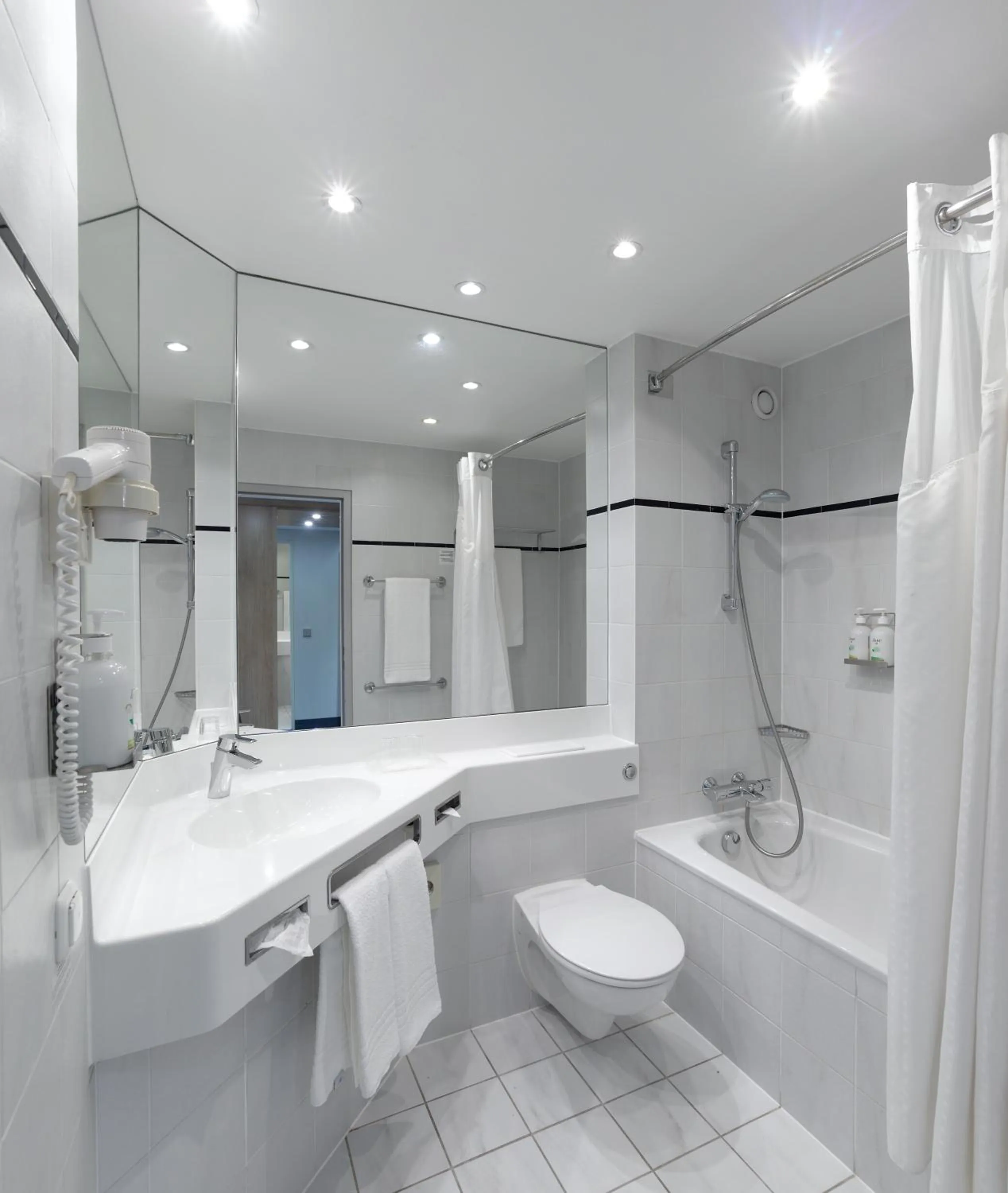 Toilet in Holiday Inn Stuttgart by IHG