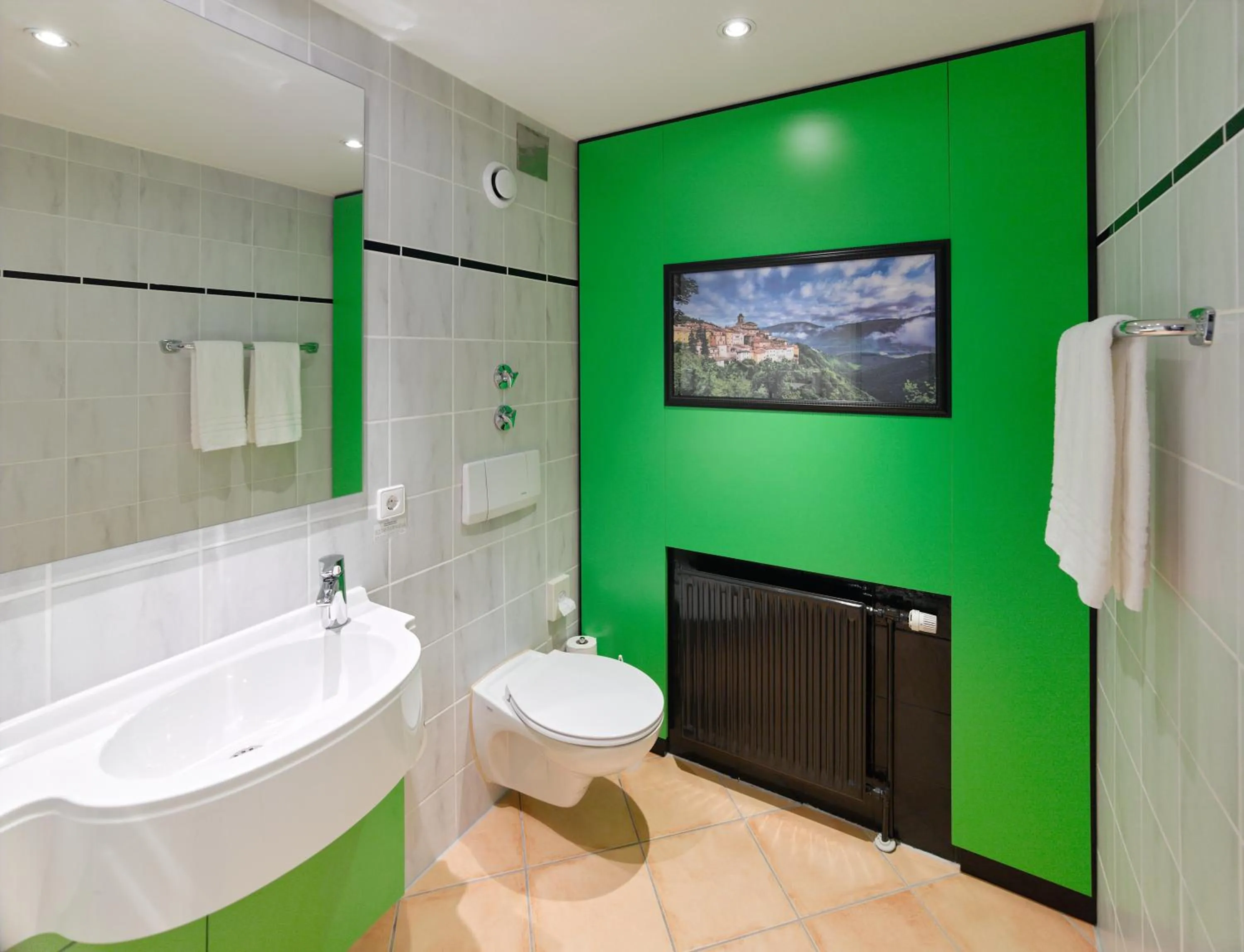 Toilet in Holiday Inn Stuttgart by IHG