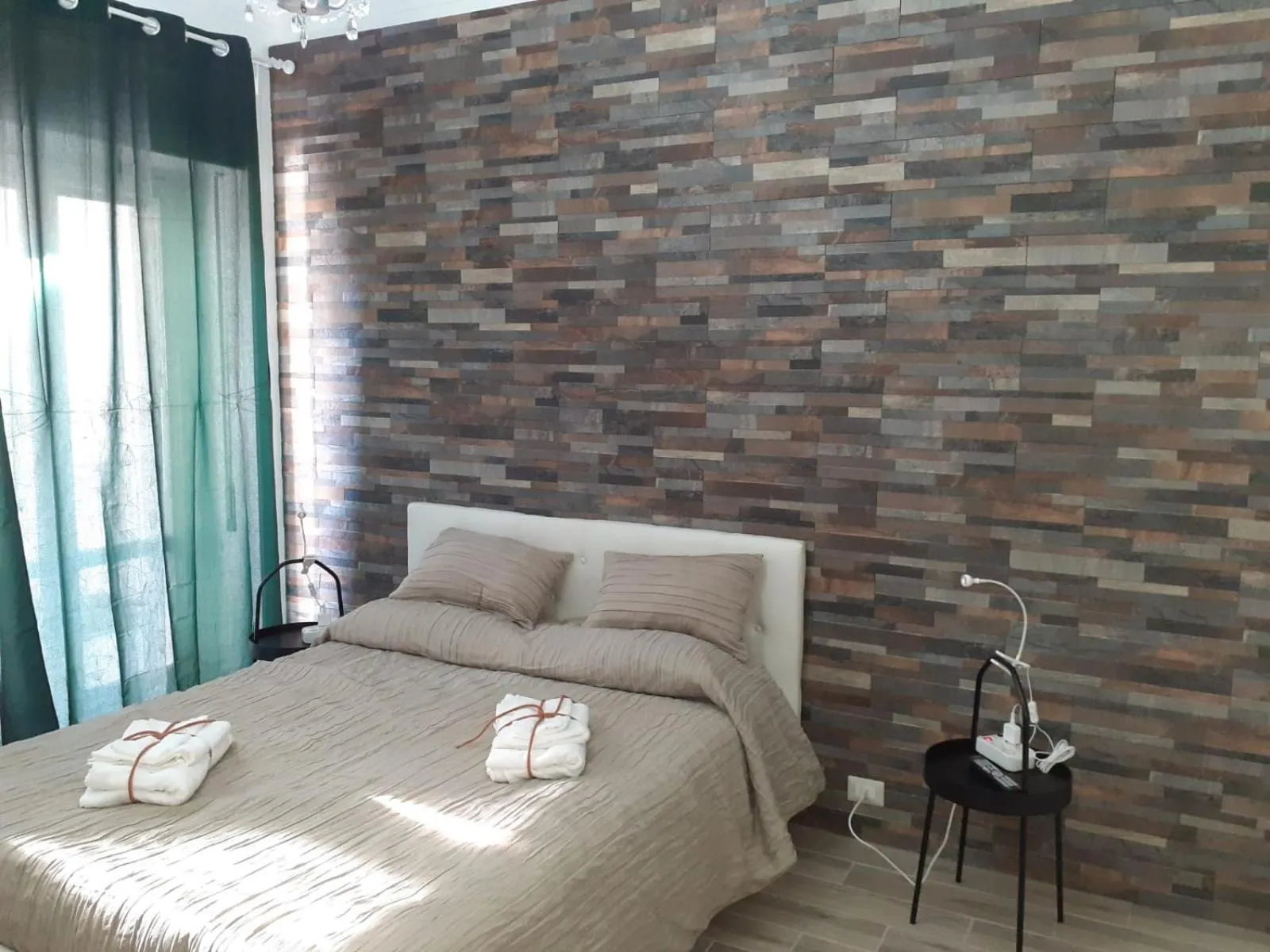 Bedroom, Bed in Le tre meraviglie a 200 m dal mare