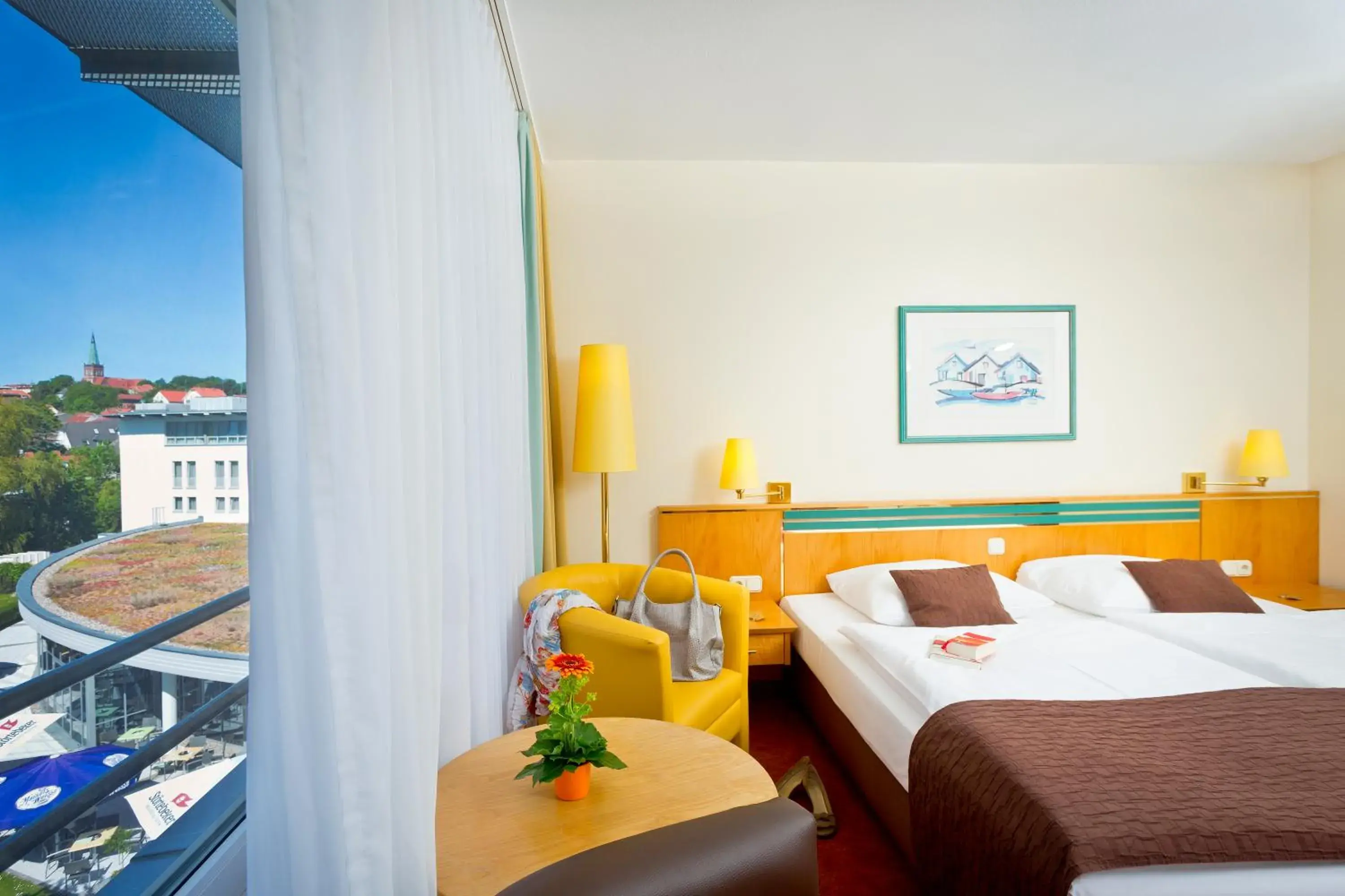 Comfort Single Room with Park View in Parkhotel Rügen Comfort Single Room with Park View in Parkhotel Rügen