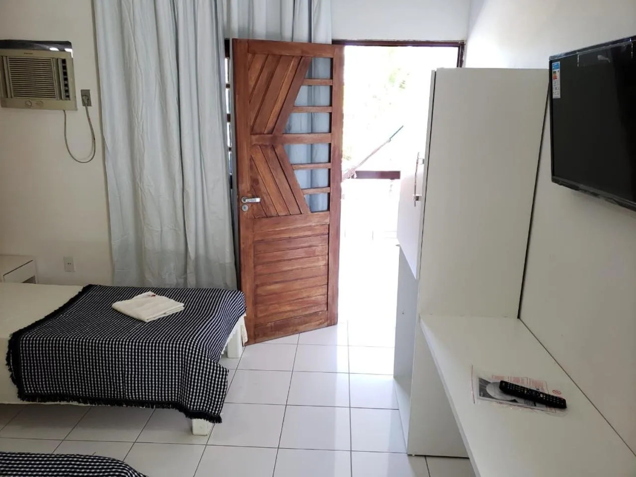 Bed in Pousada Praia da Barra