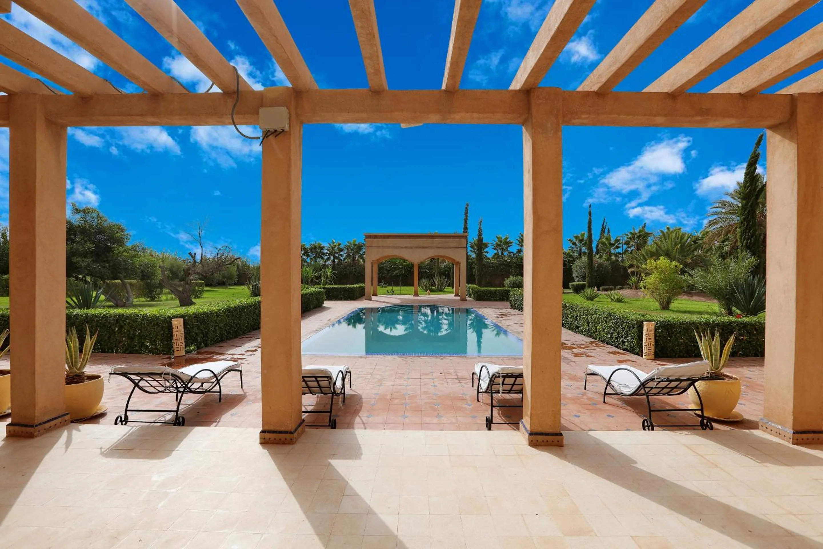 Pool view in Atlas Widan