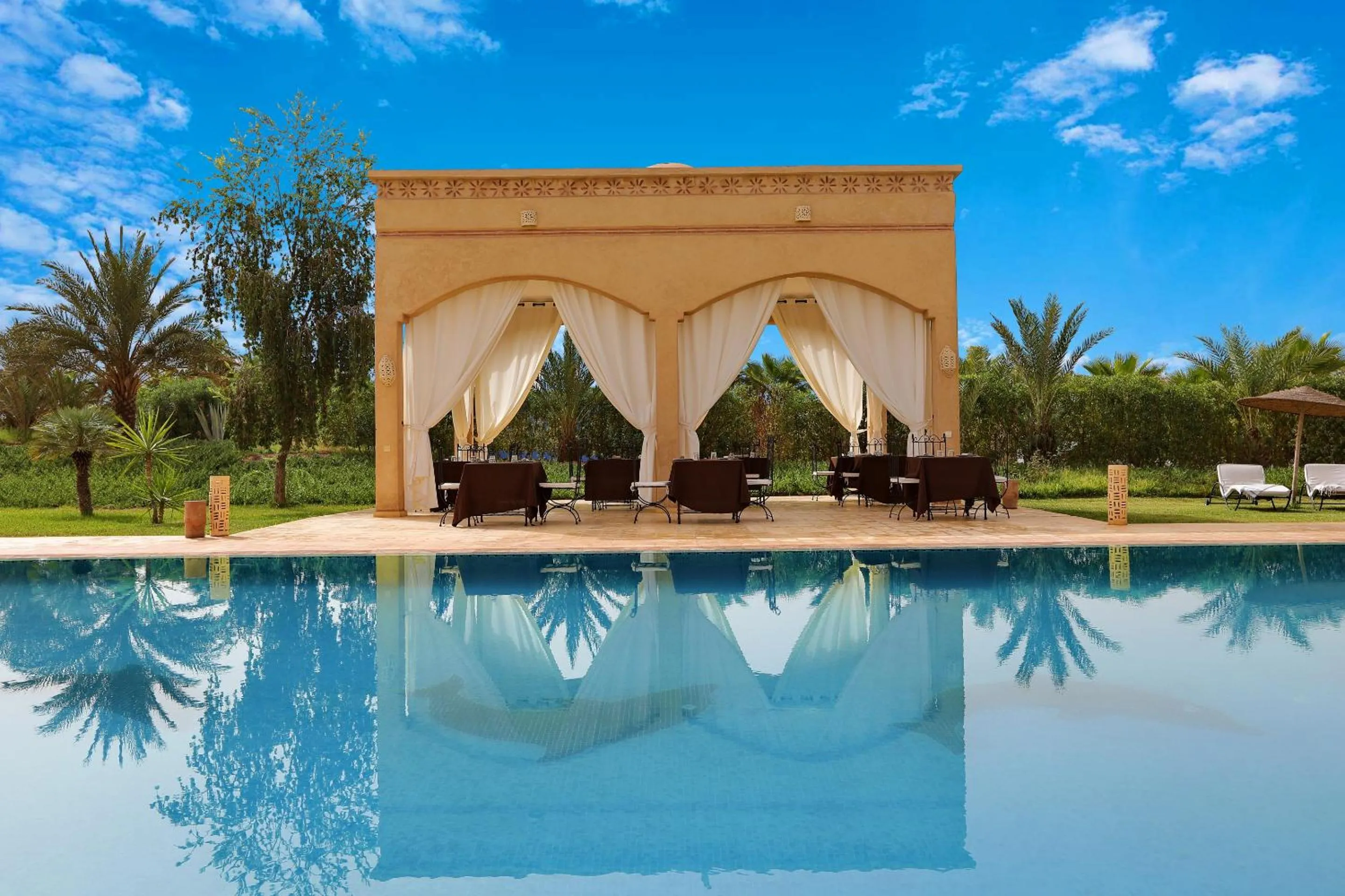 Pool view in Atlas Widan