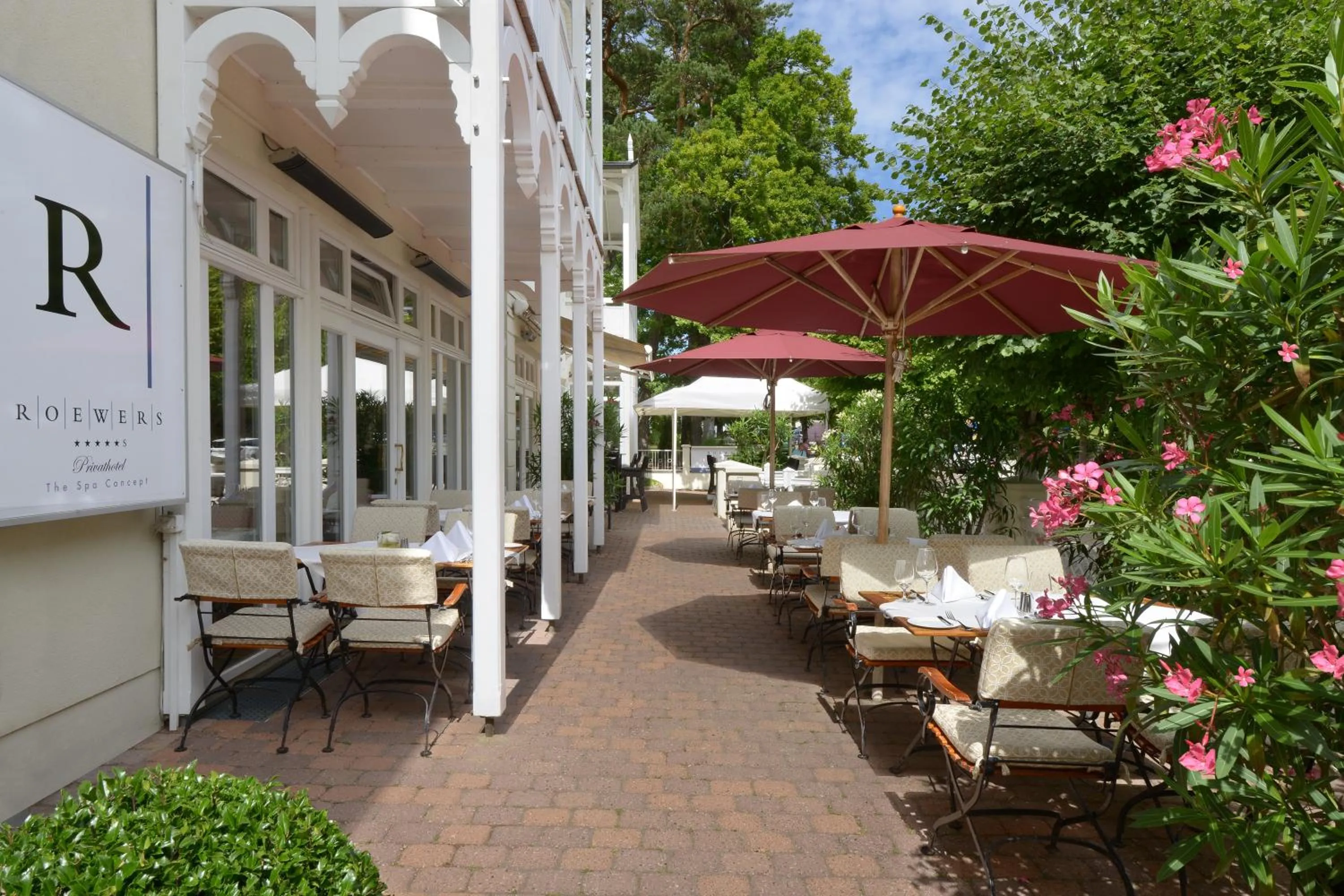 Balcony/Terrace in ROEWERS Privathotel & Spa