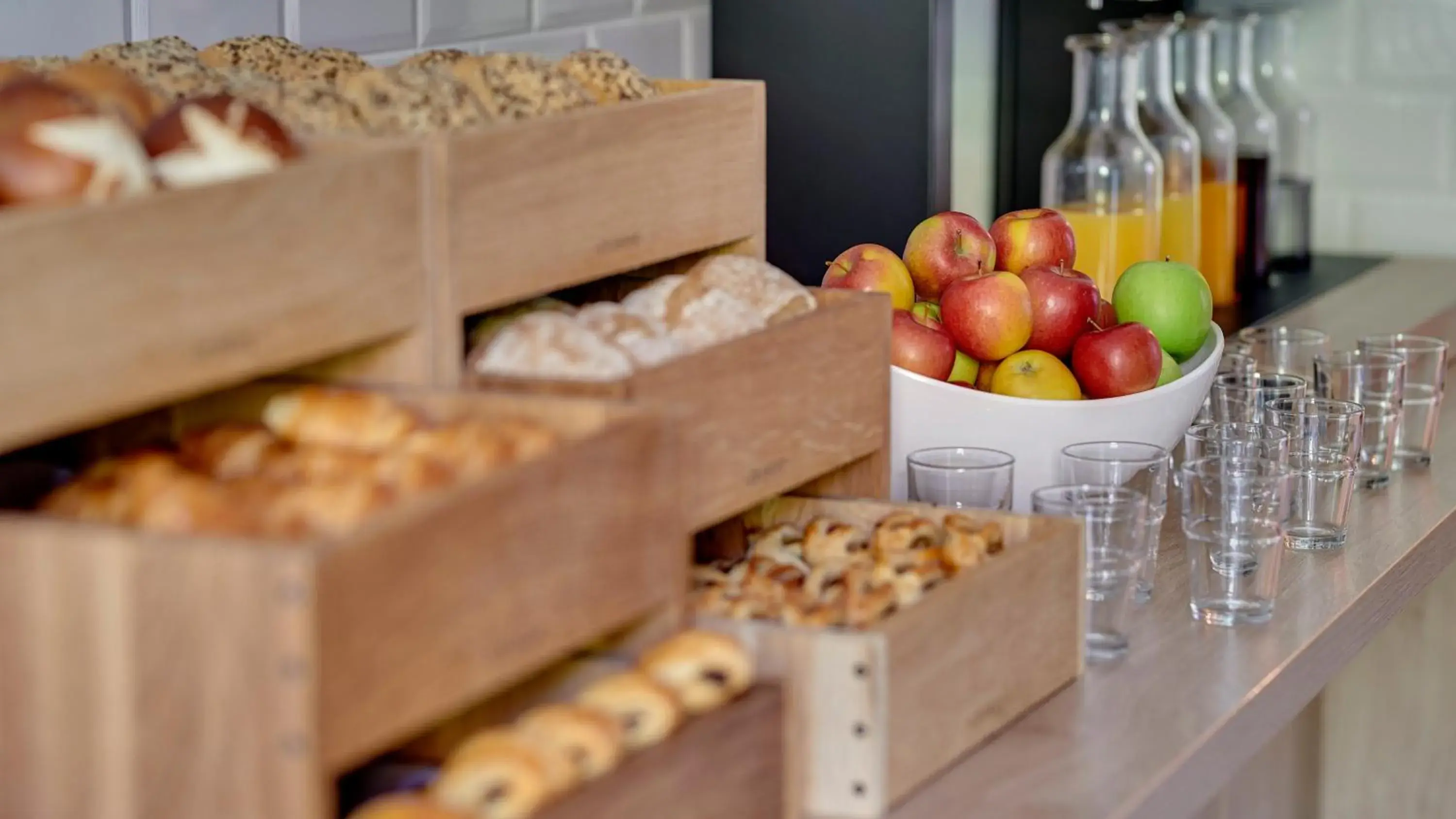 Breakfast in Holiday Inn Express Berlin City Centre by IHG Breakfast in Holiday Inn Express Berlin City Centre by IHG