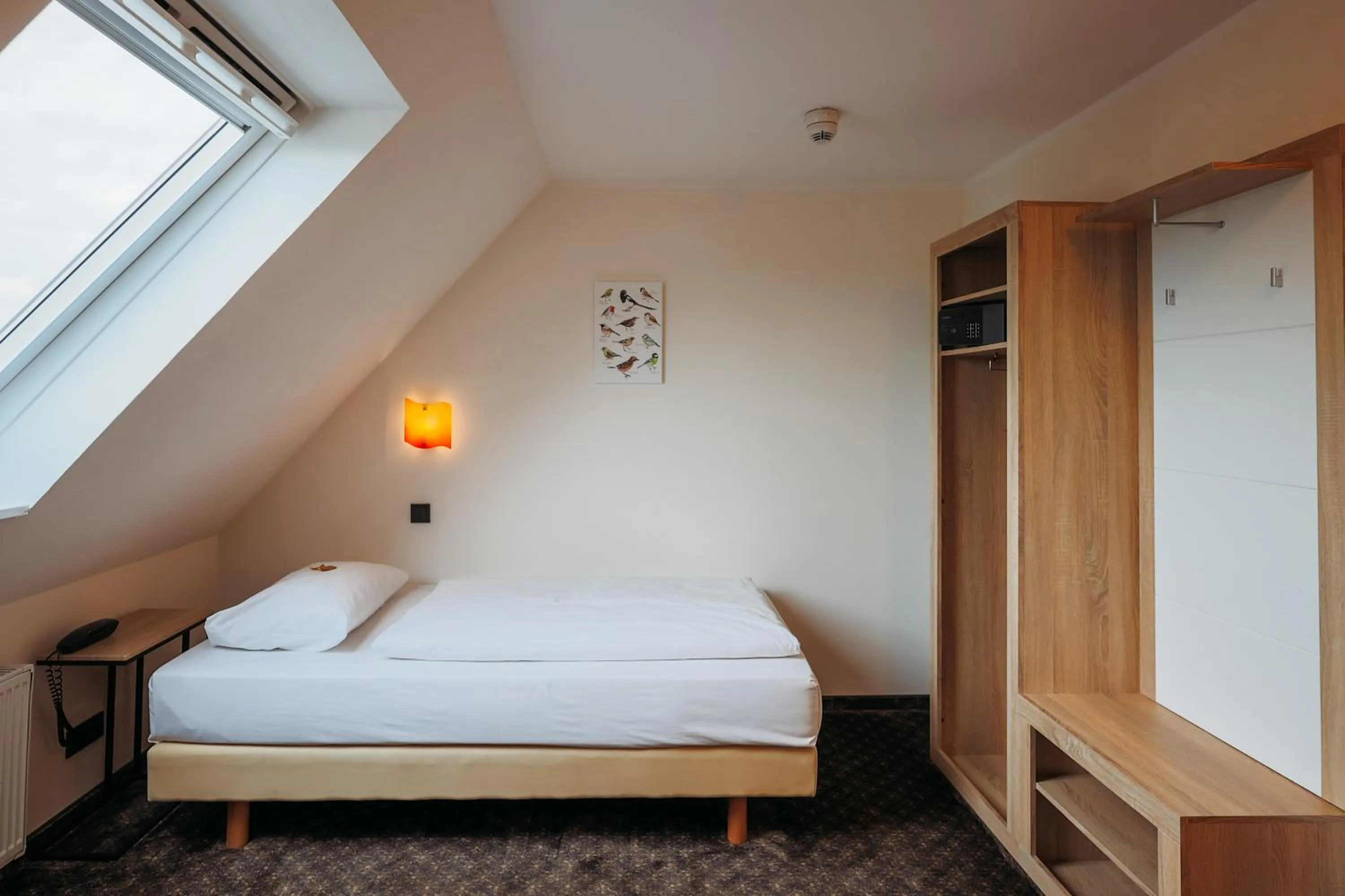 Bed in Landhotel Kauzenberg