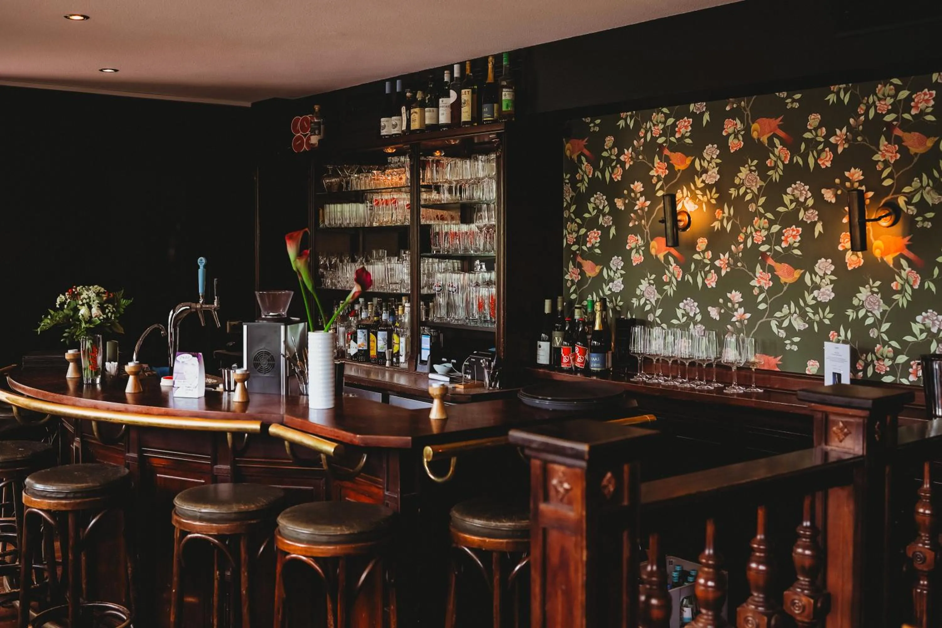 Lounge or bar in Landhotel Kauzenberg