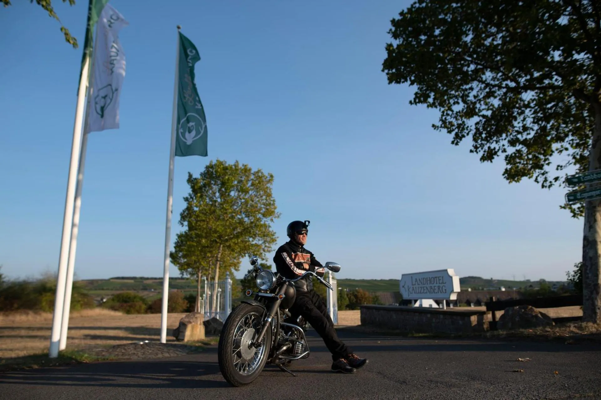 View (from property/room) in Landhotel Kauzenberg