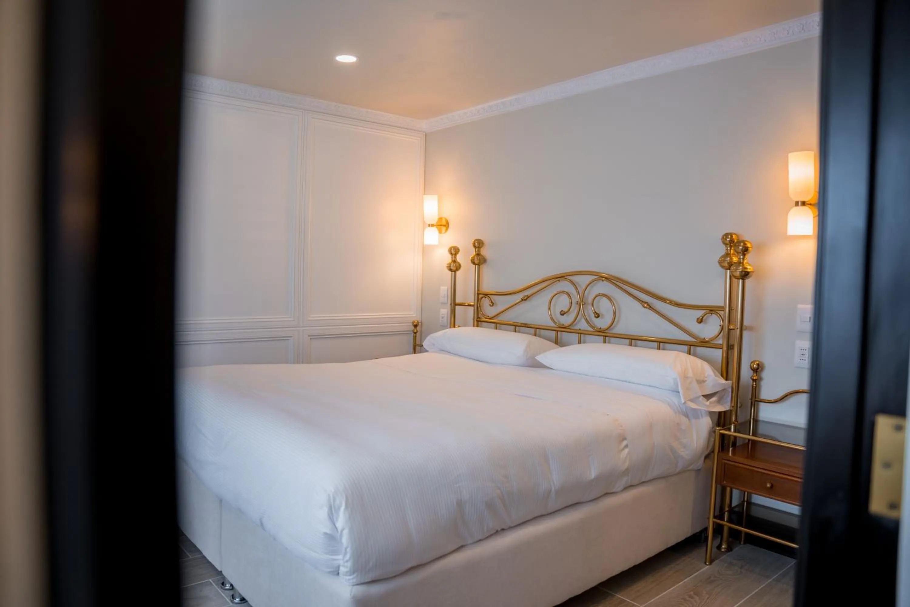 Bed in Hotel Marcos Gamero