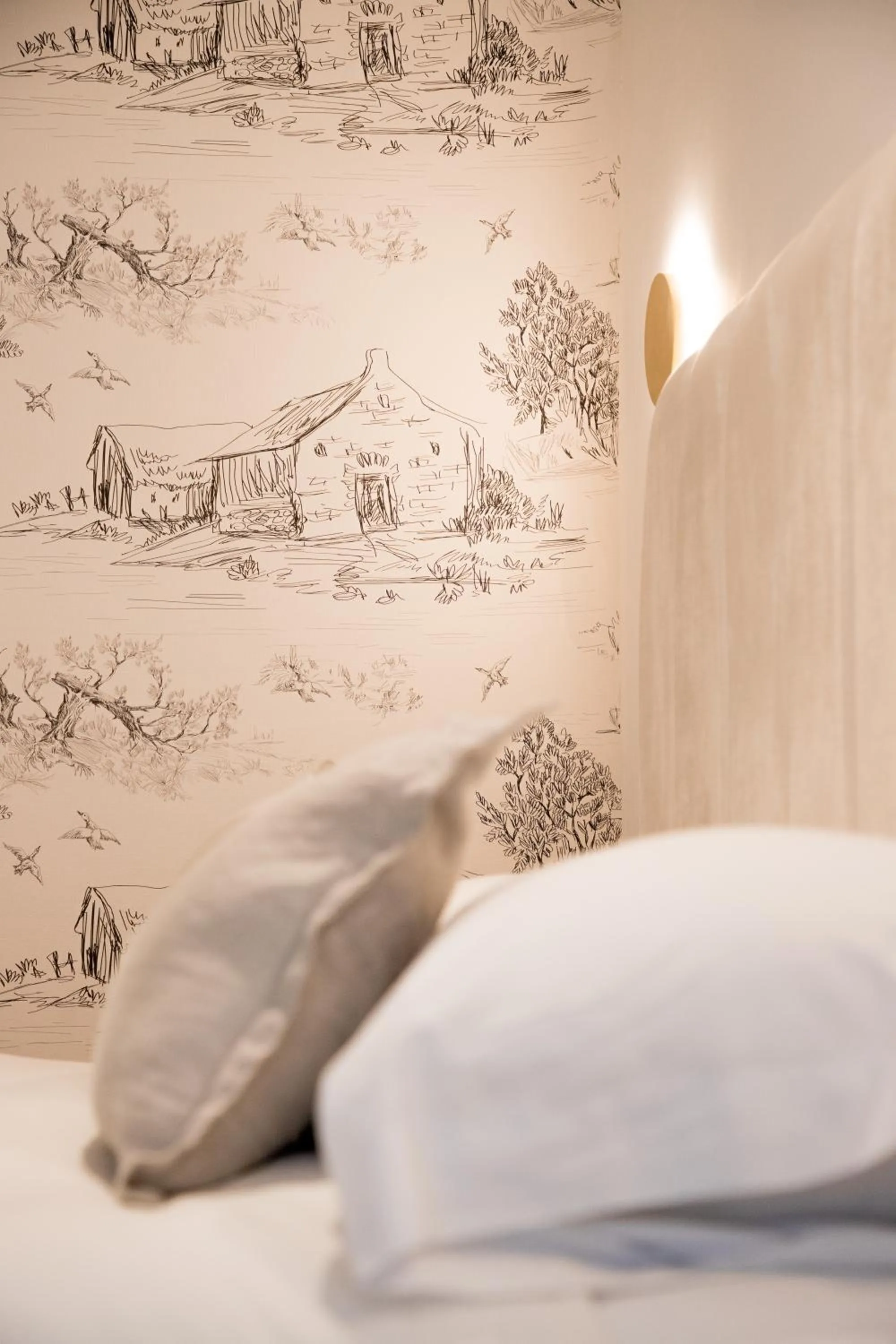 Bed in Hotel Marcos Gamero