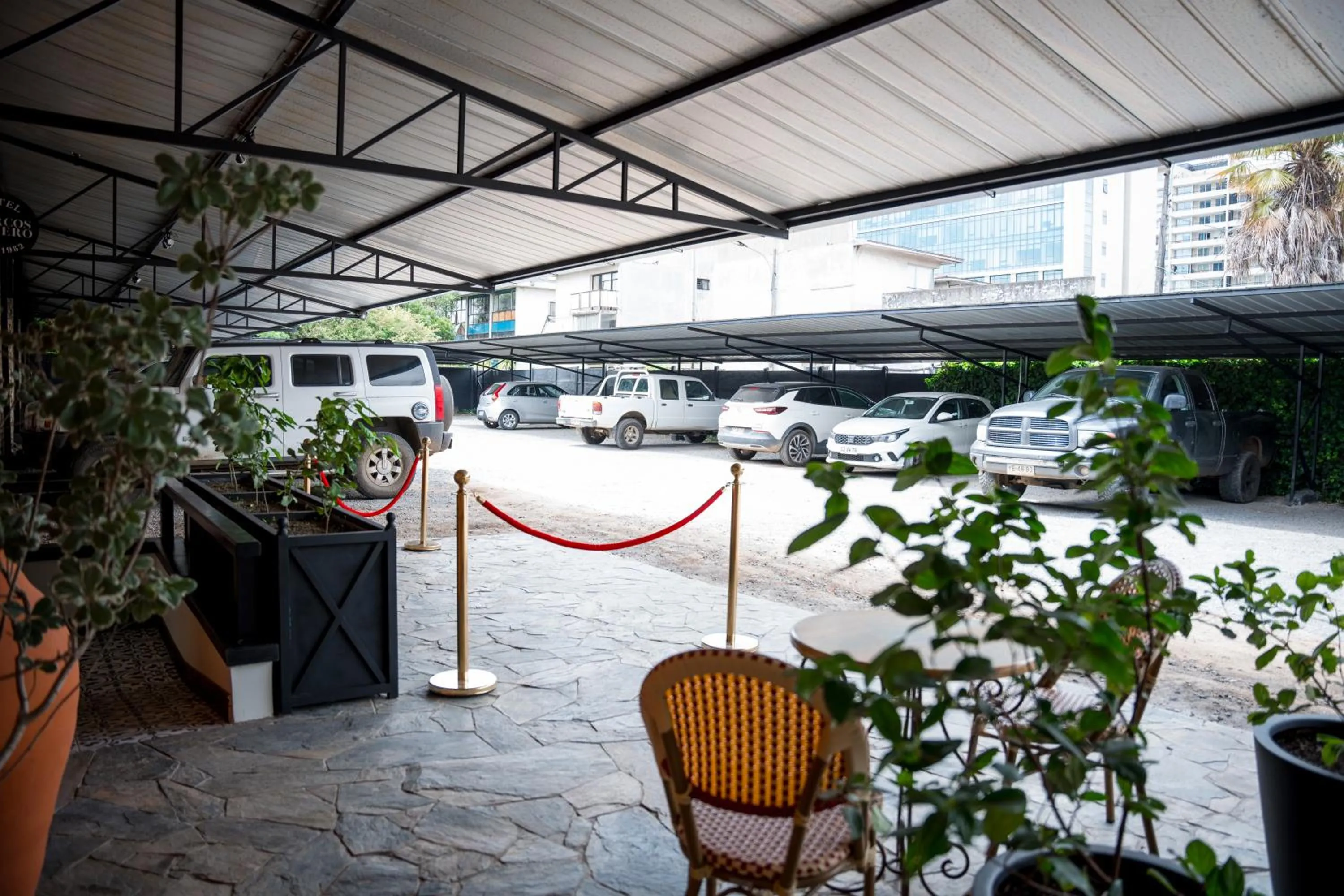 Parking in Hotel Marcos Gamero