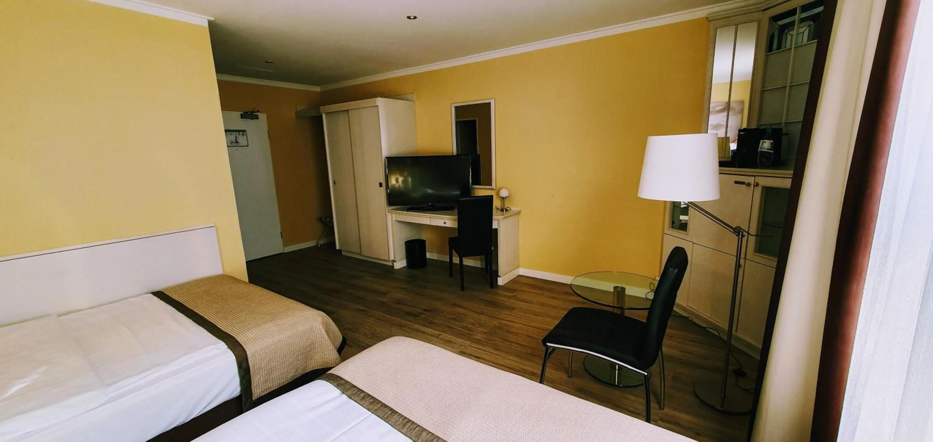 Bed in Park Hotel Hamburg Arena