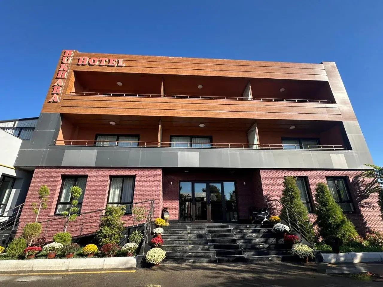 Property building in Hotel Bukhara Property building in Hotel Bukhara