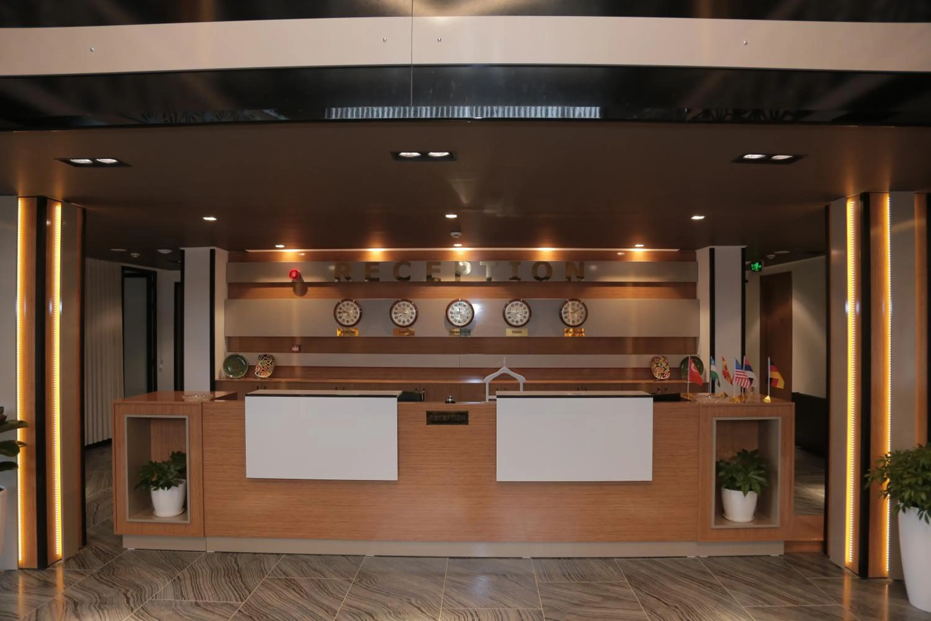 Lobby or reception in Hotel Bukhara