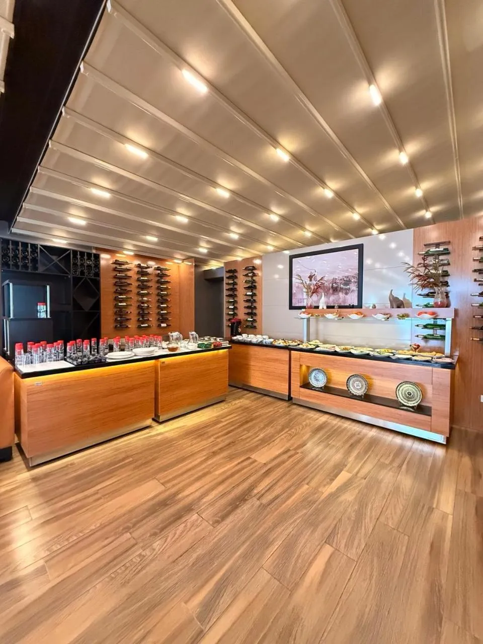 Buffet breakfast in Hotel Bukhara