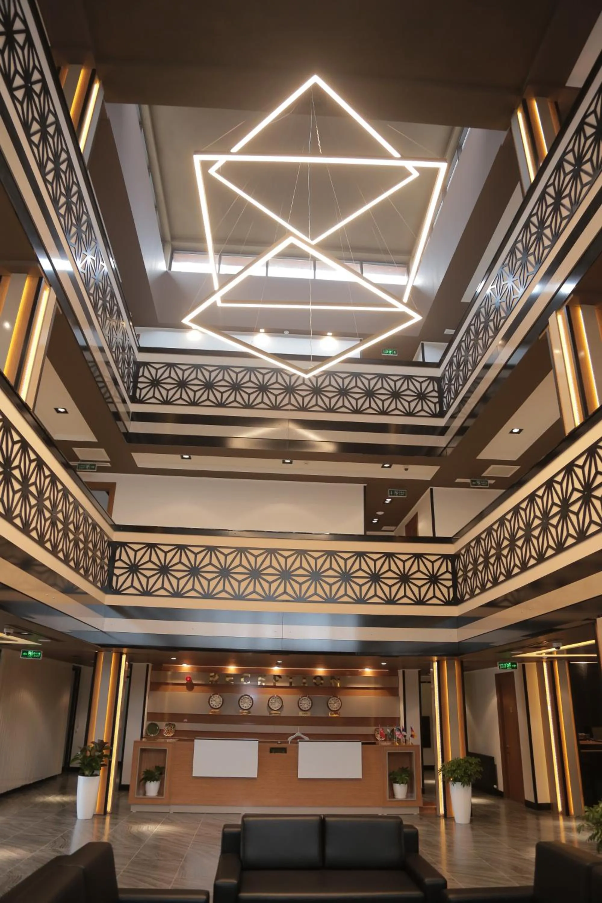 Living room in Hotel Bukhara