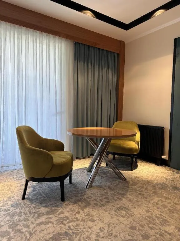 Living room in Hotel Bukhara