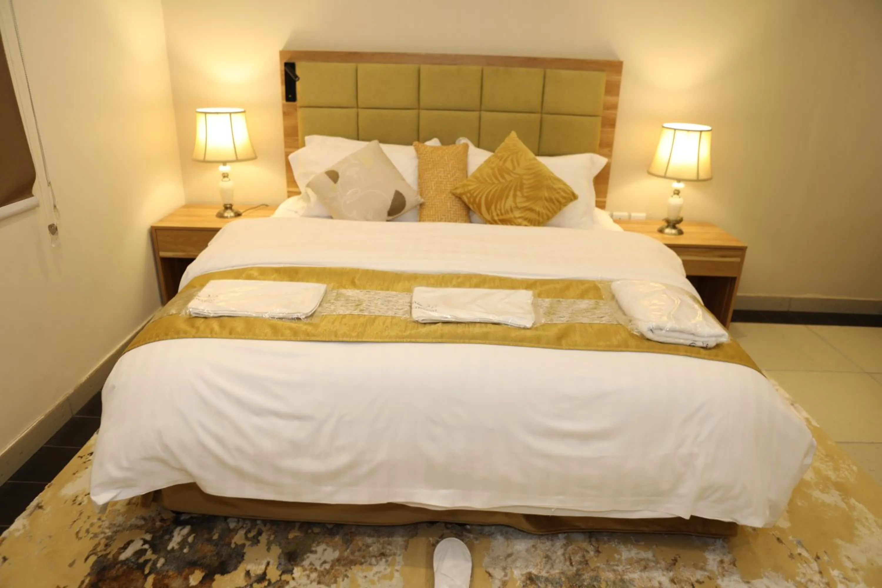 Bed in Warf Aldyafah Homes serviced Apartments