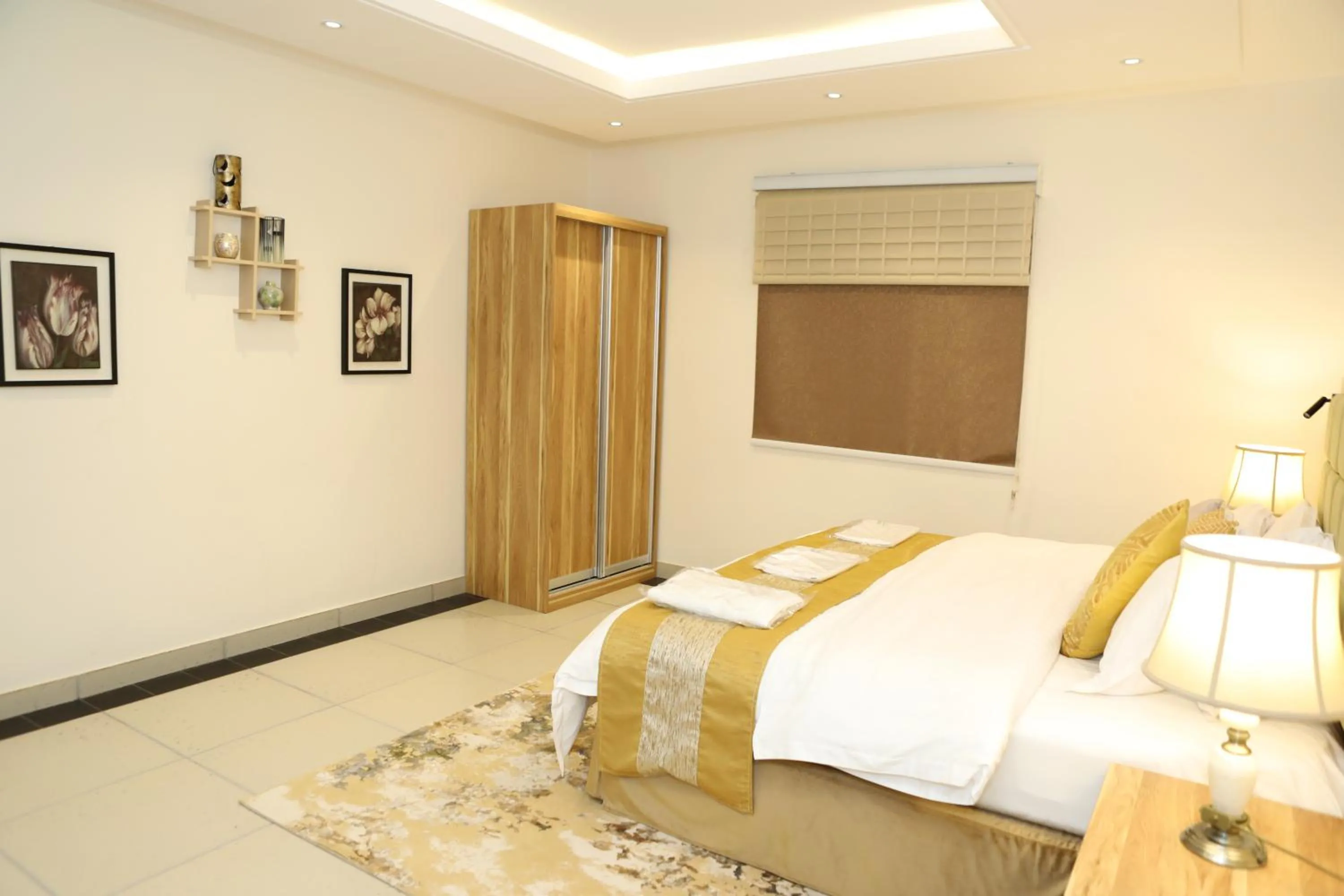 Bed in Warf Aldyafah Homes serviced Apartments