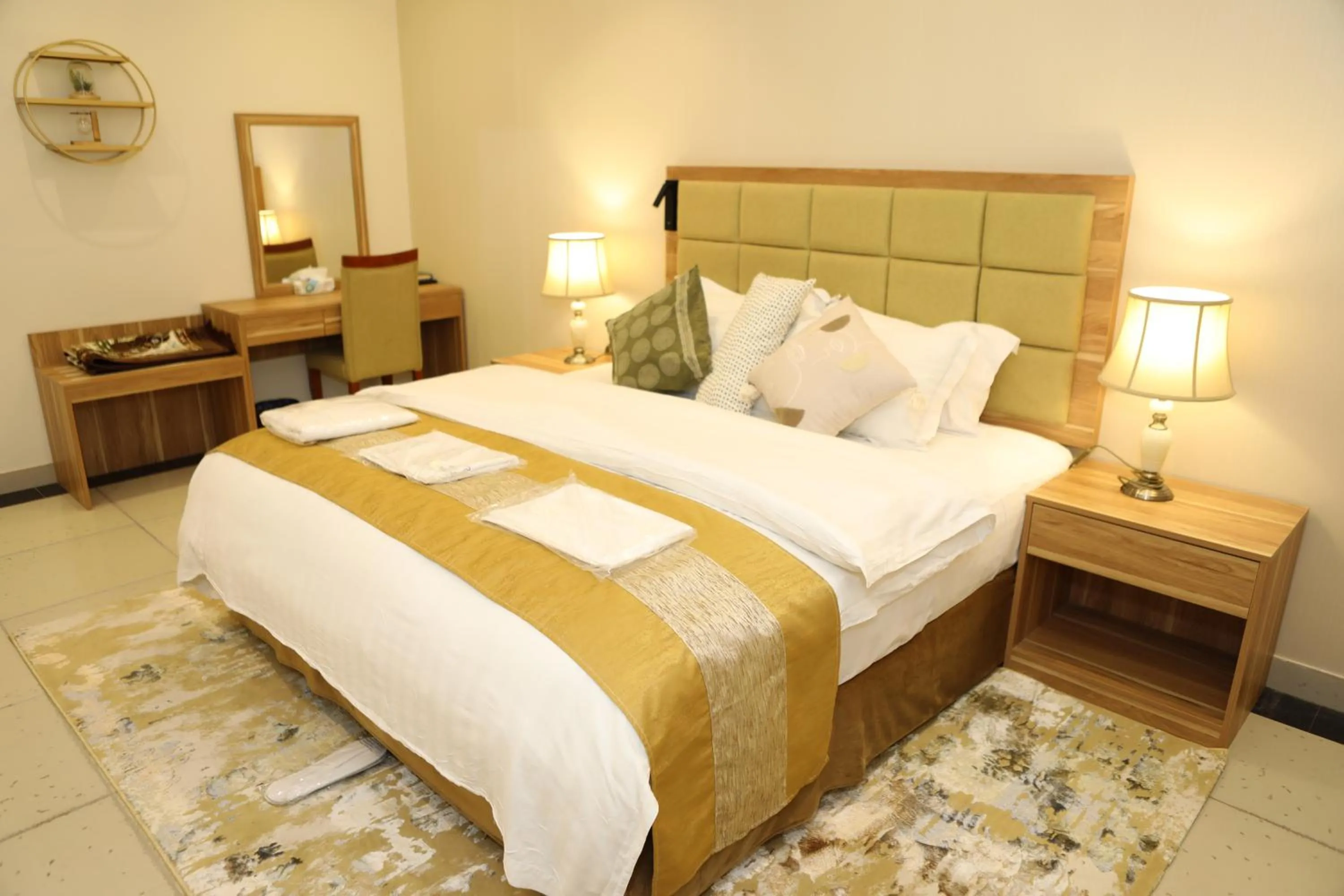 Bed in Warf Aldyafah Homes serviced Apartments
