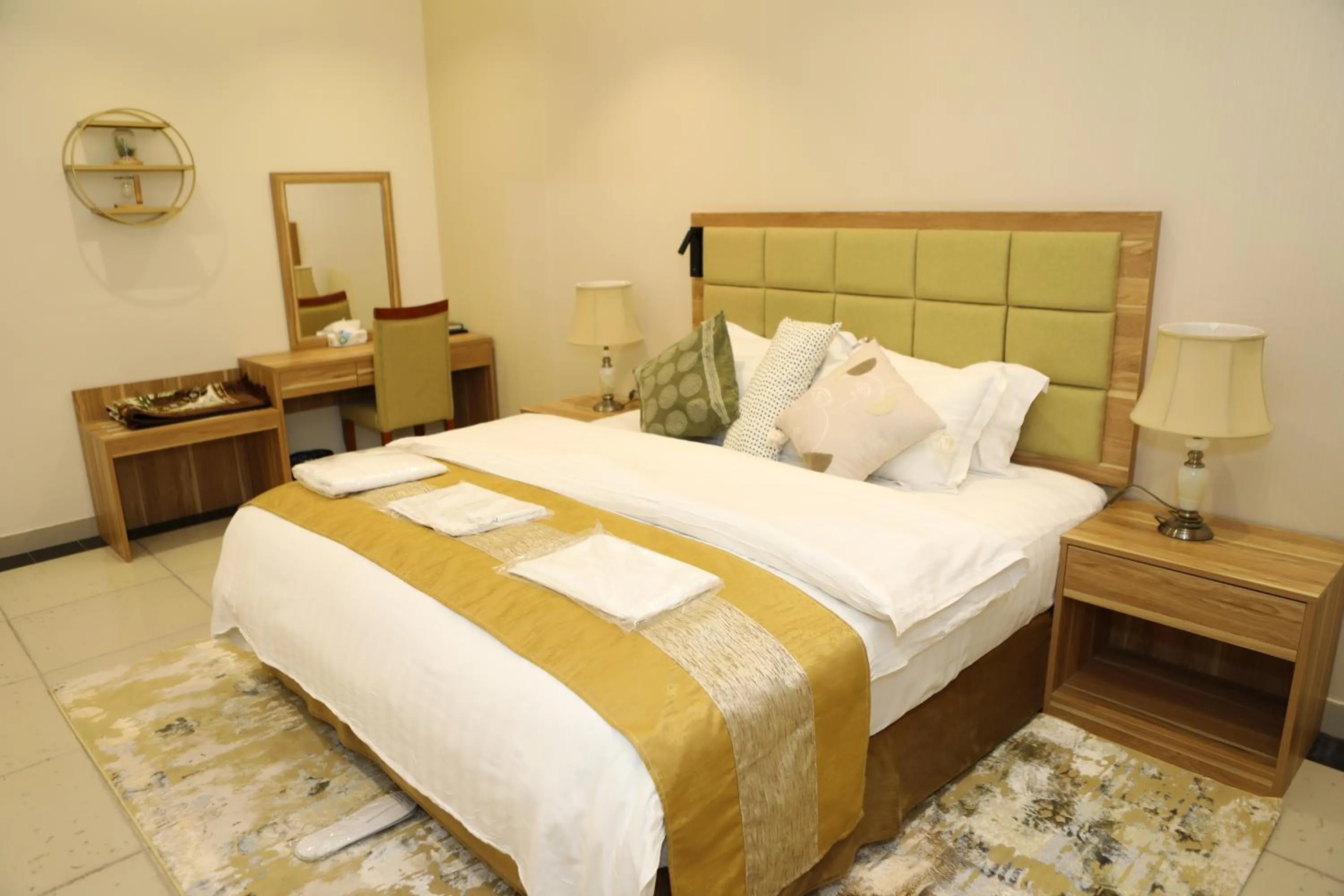 Bed in Warf Aldyafah Homes serviced Apartments