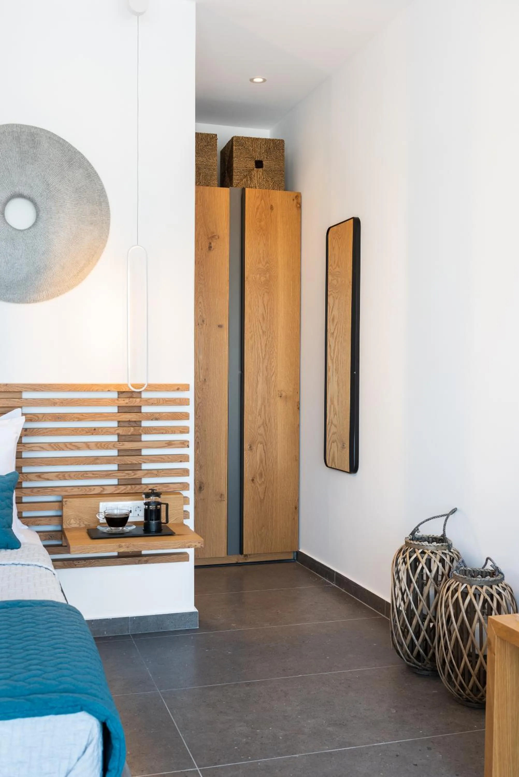 Bedroom in Volcanic Arc Suites