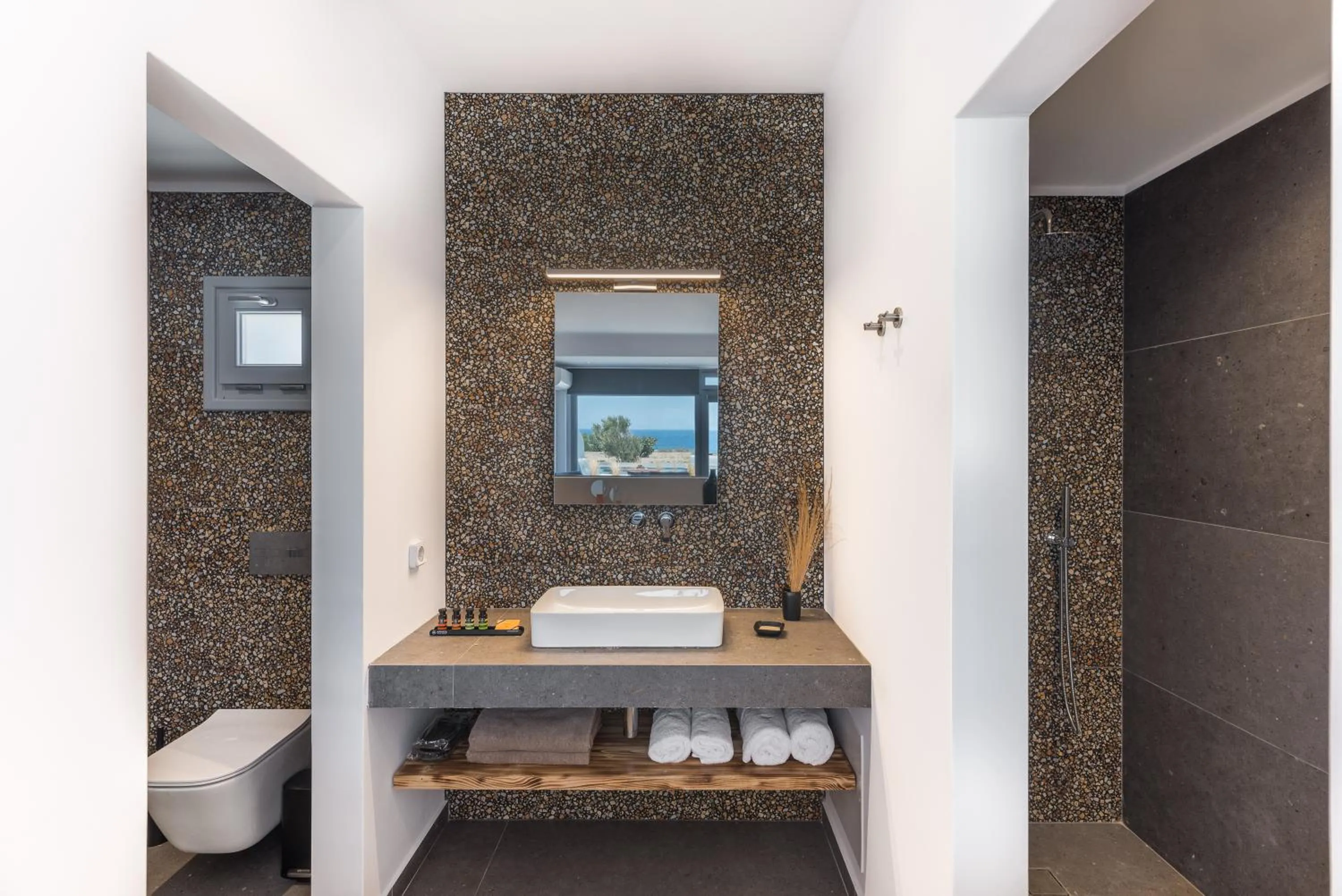 Bathroom in Volcanic Arc Suites