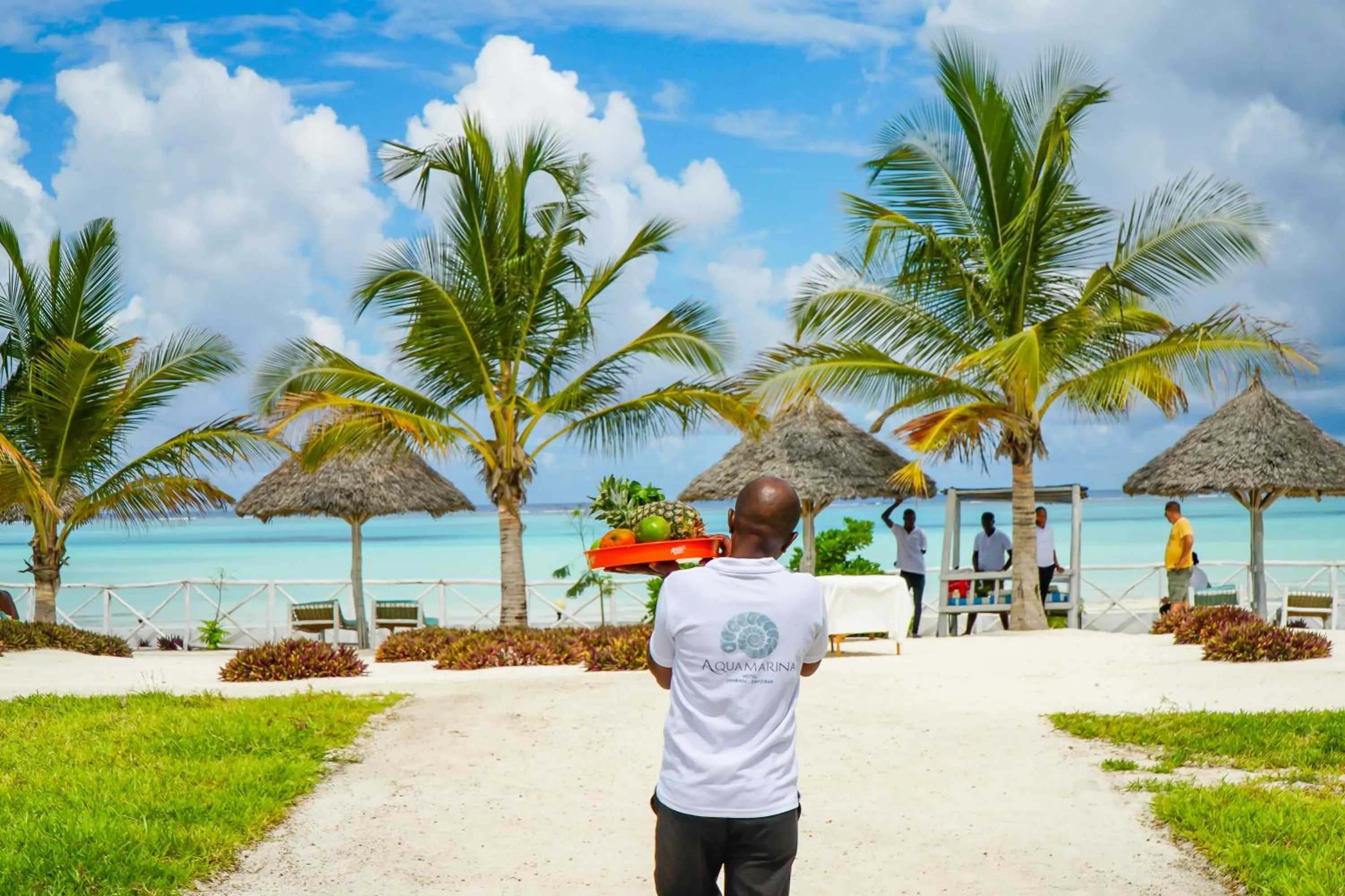 Garden in Aquamarina Hotel