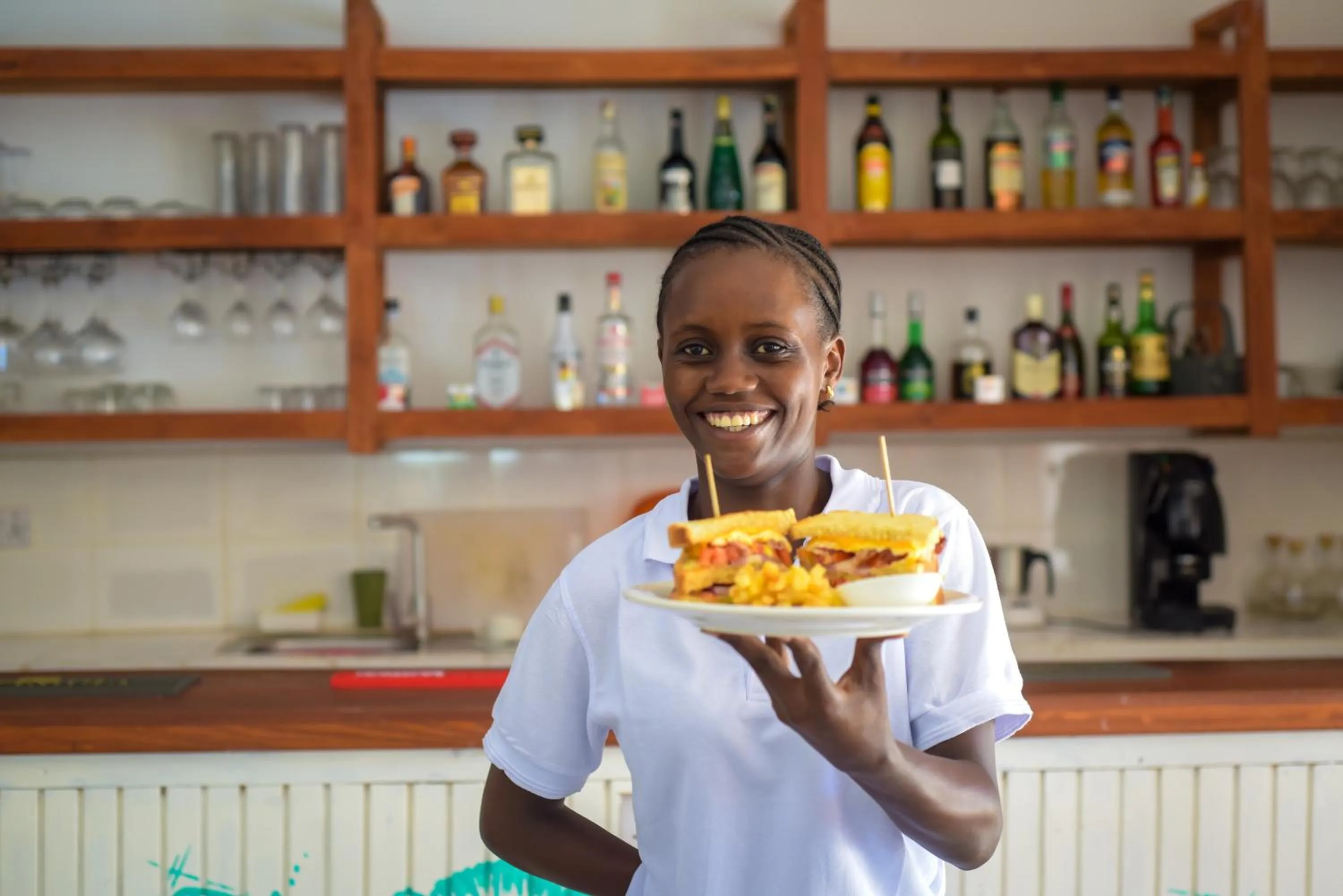 Lounge or bar in Aquamarina Hotel