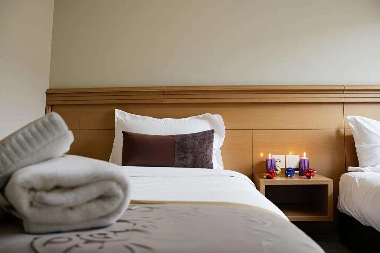 Bed in Hotel Golden Flora