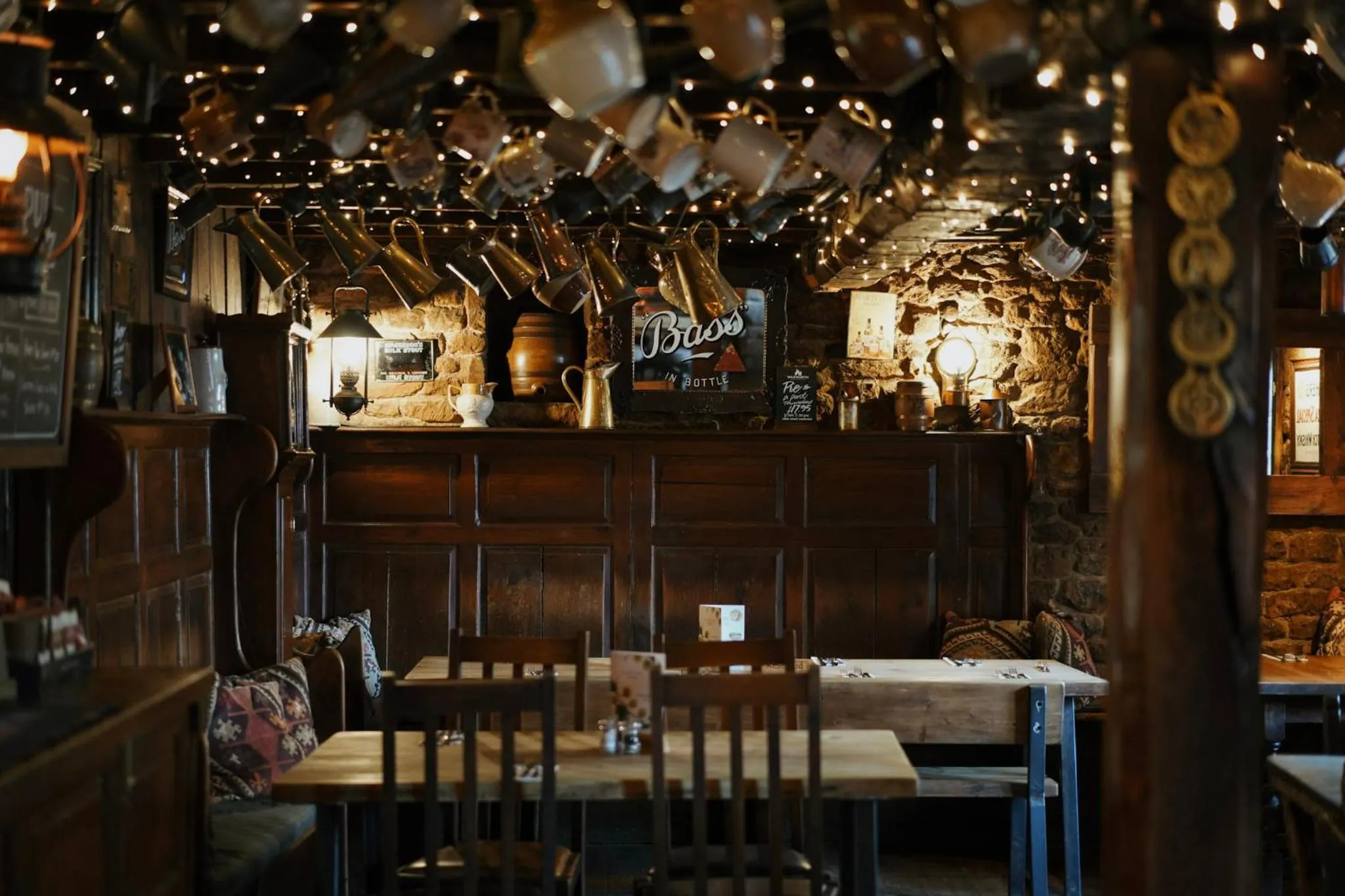 Lounge or bar in The Falkland Arms