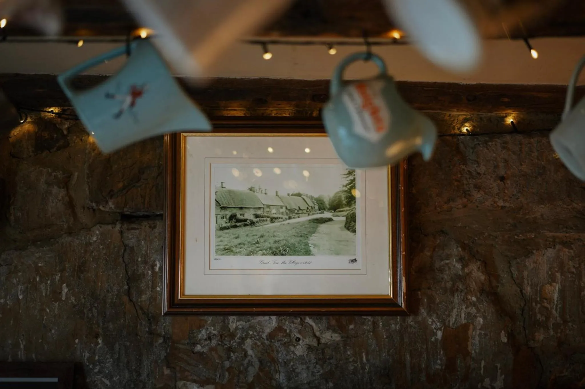 Decorative detail in The Falkland Arms