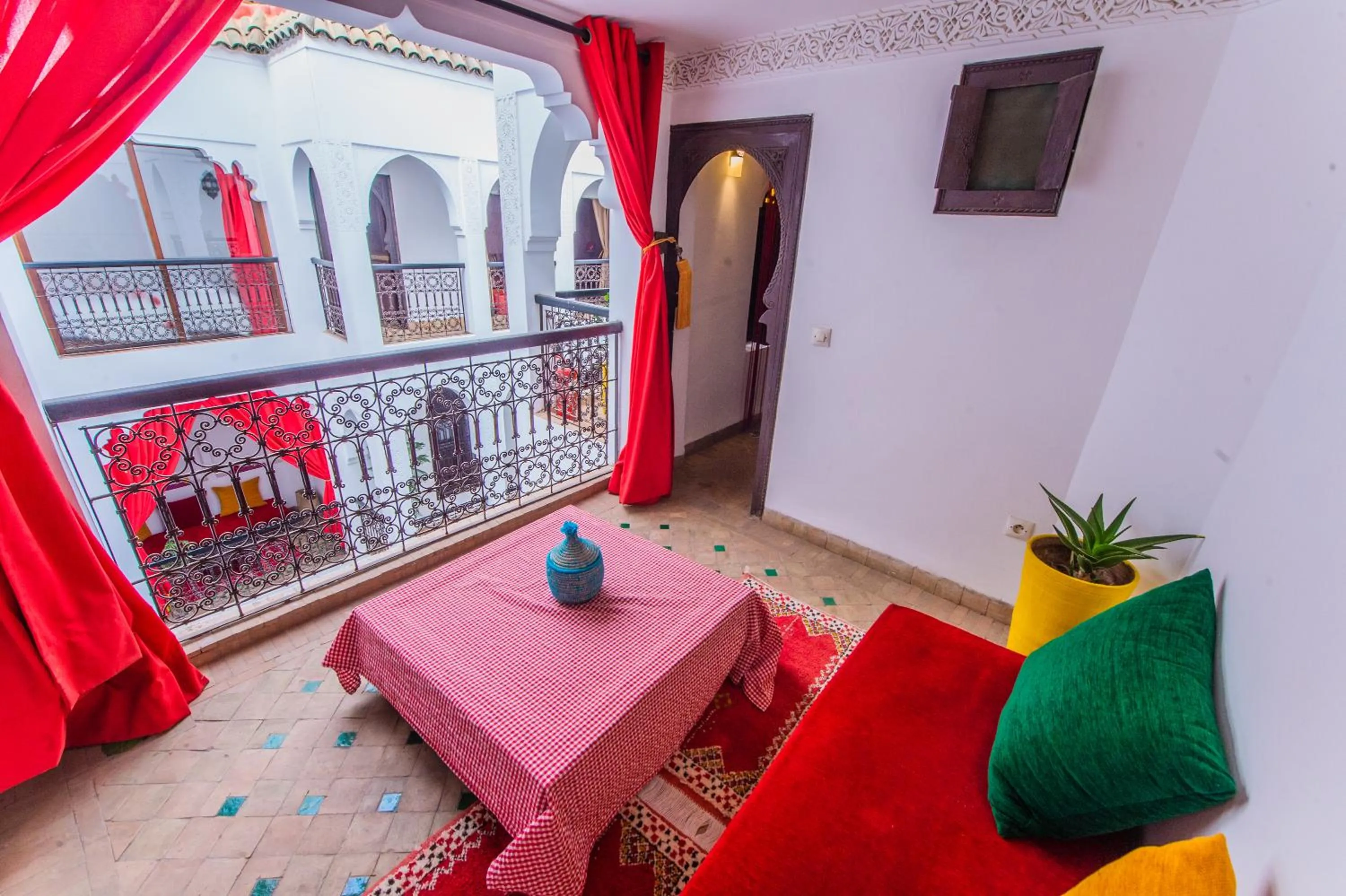 Balcony/Terrace in Riad Khabia & Spa