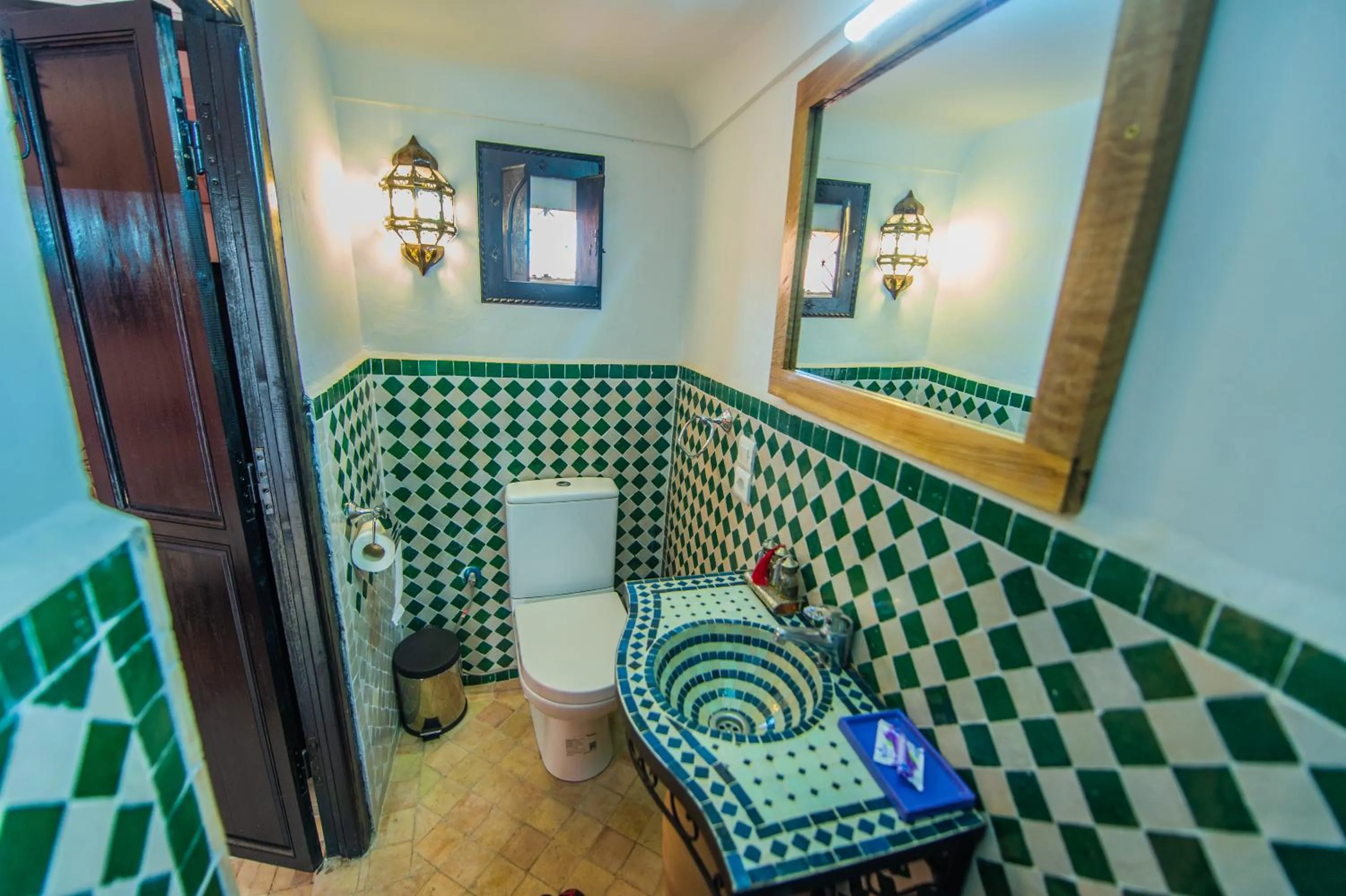 Toilet in Riad Khabia & Spa