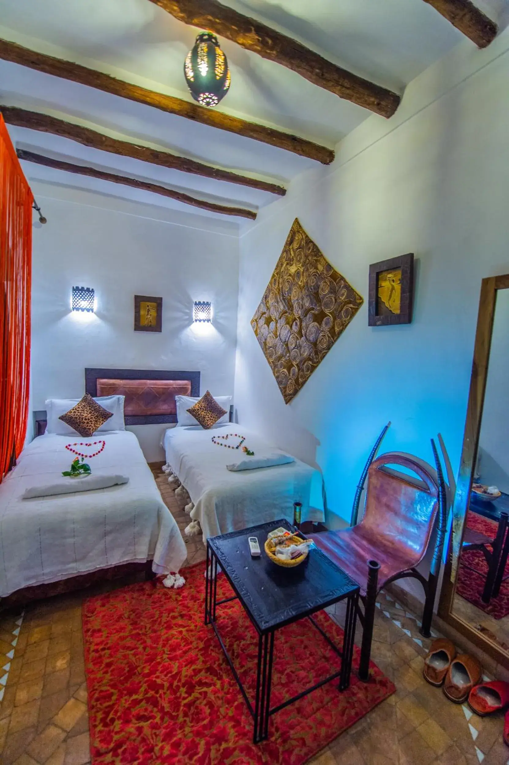 Deluxe Double or Twin Room with Balcony in Riad Khabia & Spa Deluxe Double or Twin Room with Balcony in Riad Khabia & Spa