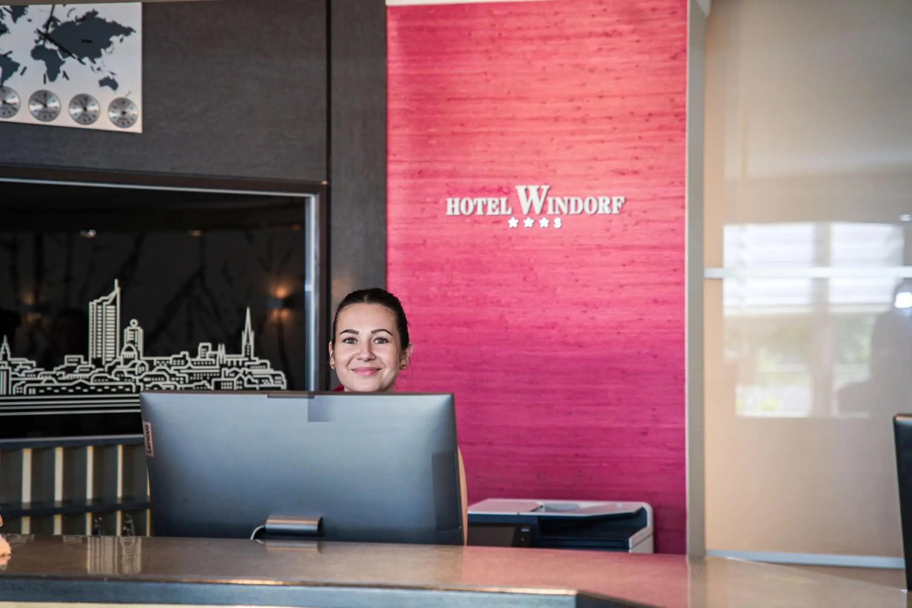 Lobby or reception in Best Western Hotel Windorf Lobby or reception in Best Western Hotel Windorf