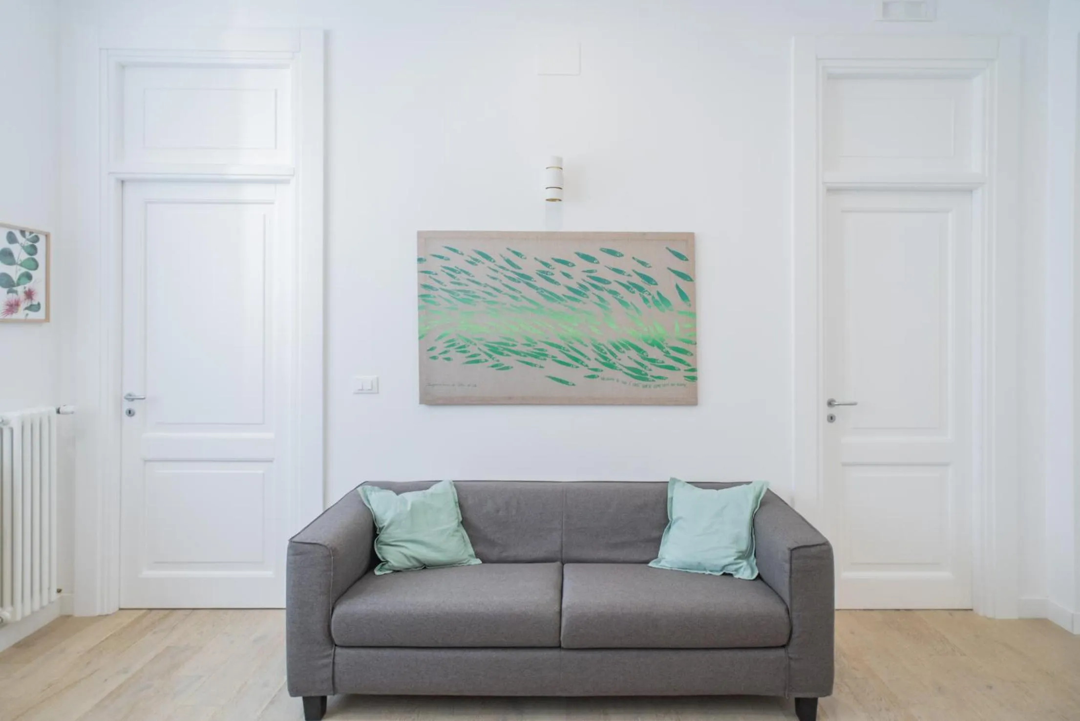 Living room in B&B Babbaluci - Centro Storico