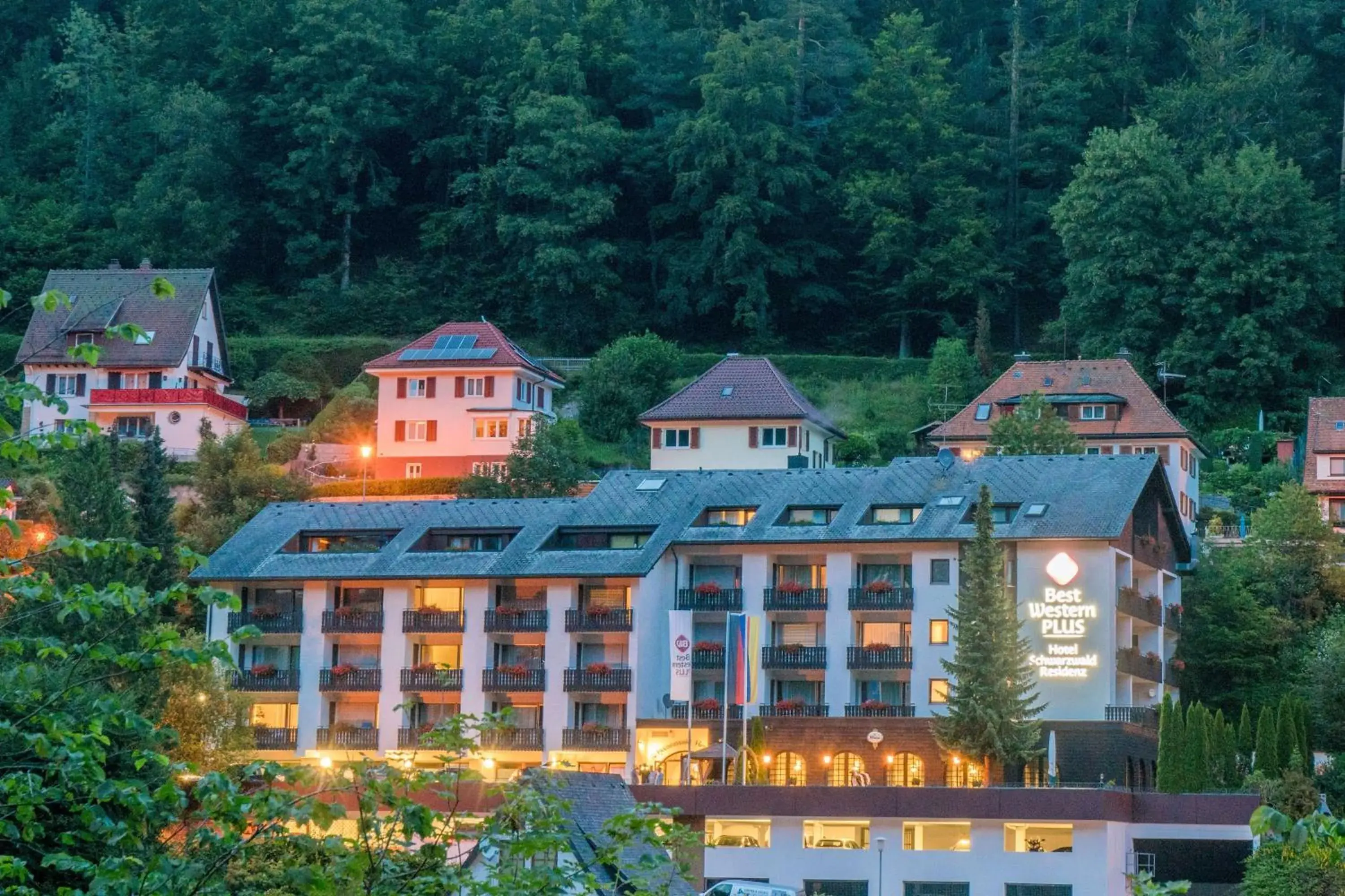 Property building in Best Western Plus Schwarzwald Residenz Property building in Best Western Plus Schwarzwald Residenz