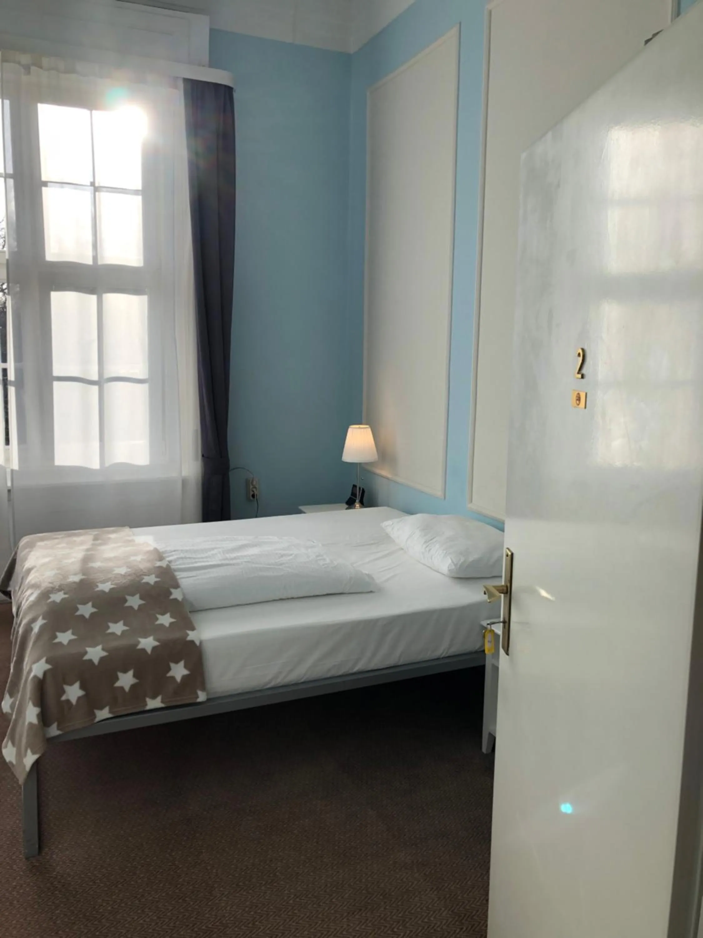 Bed in Hotel Fresena im Dammtorpalais