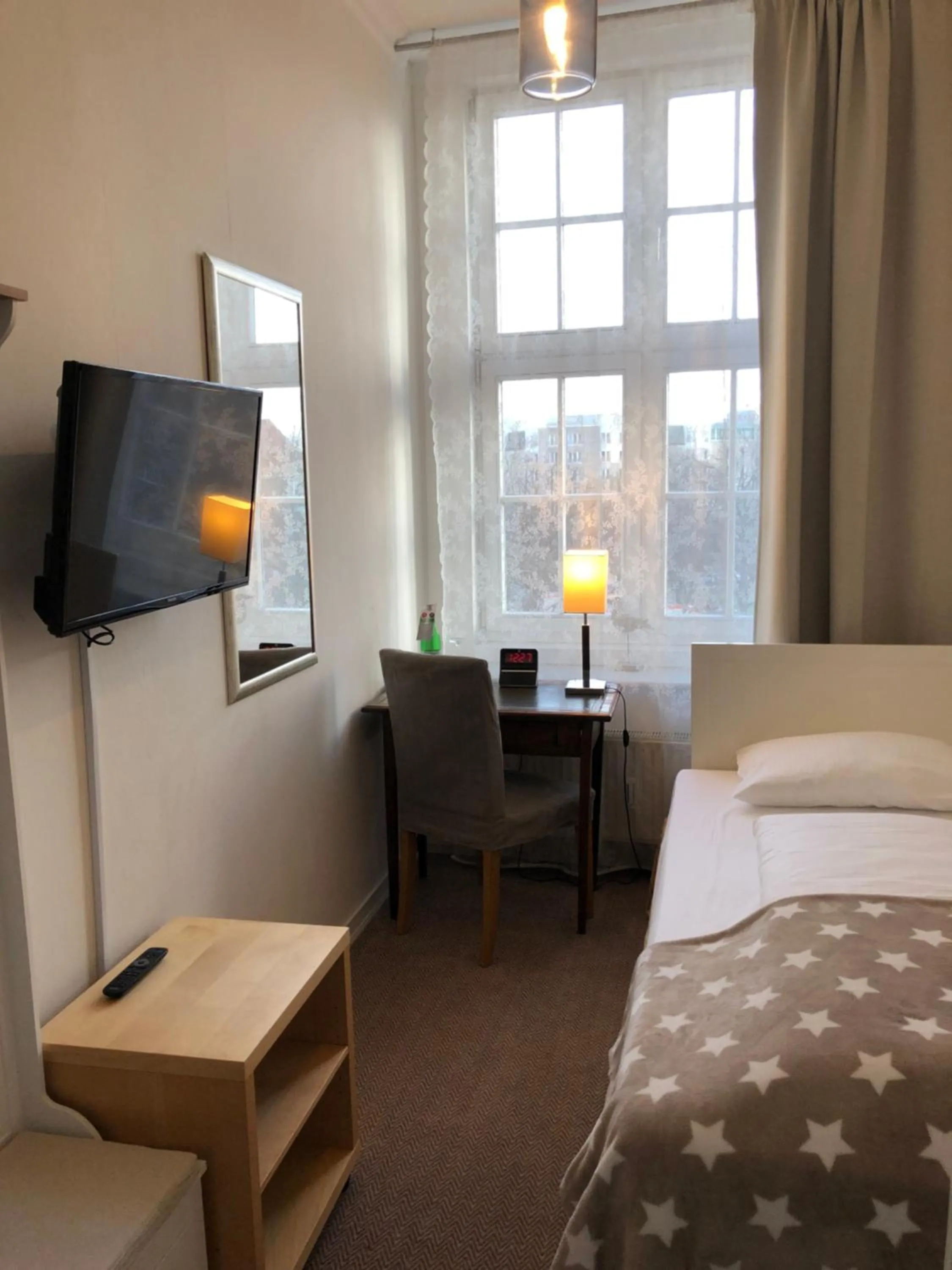 Bed in Hotel Fresena im Dammtorpalais