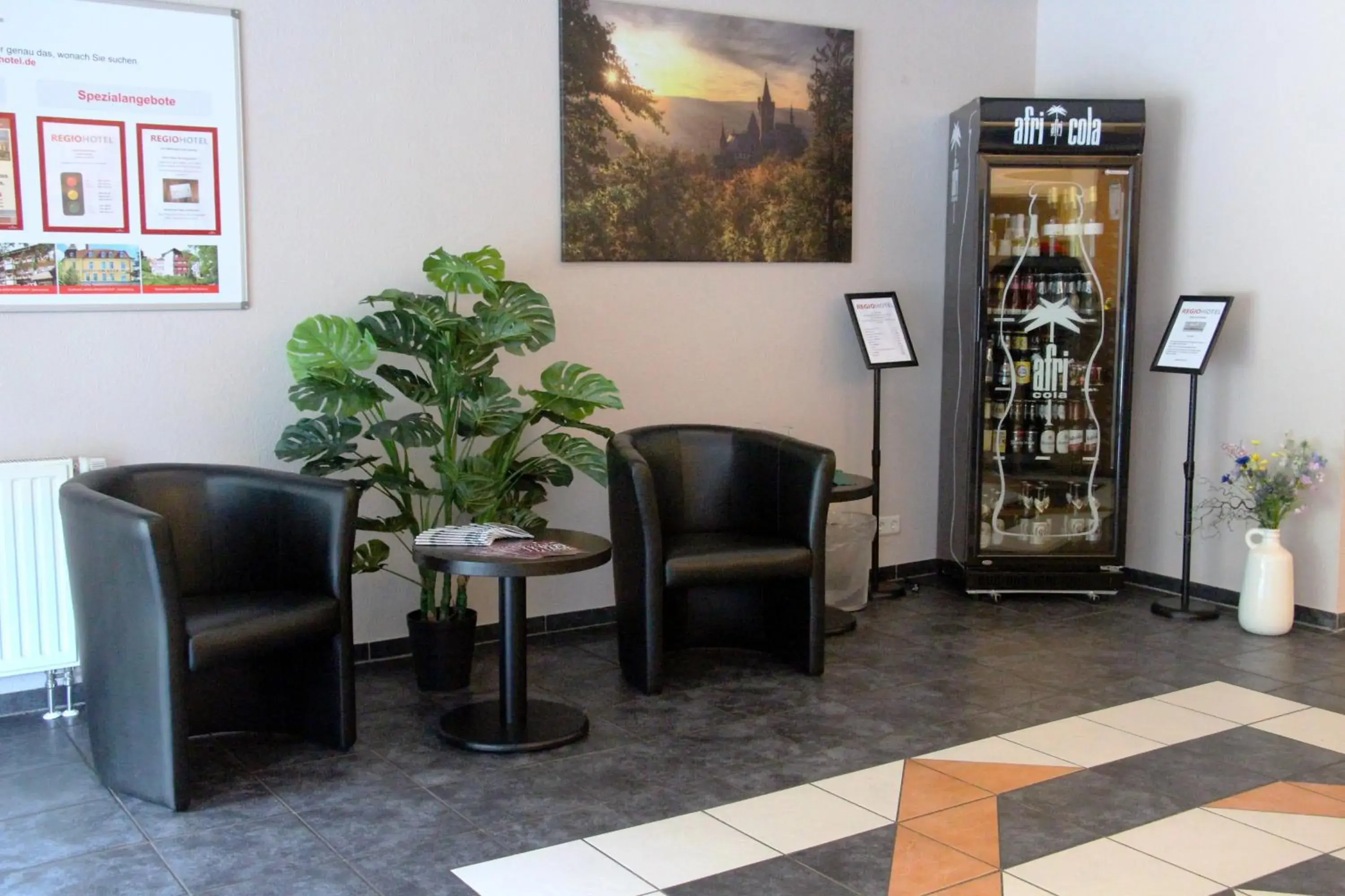 Lobby or reception in REGIOHOTEL Schanzenhaus Wernigerode Lobby or reception in REGIOHOTEL Schanzenhaus Wernigerode